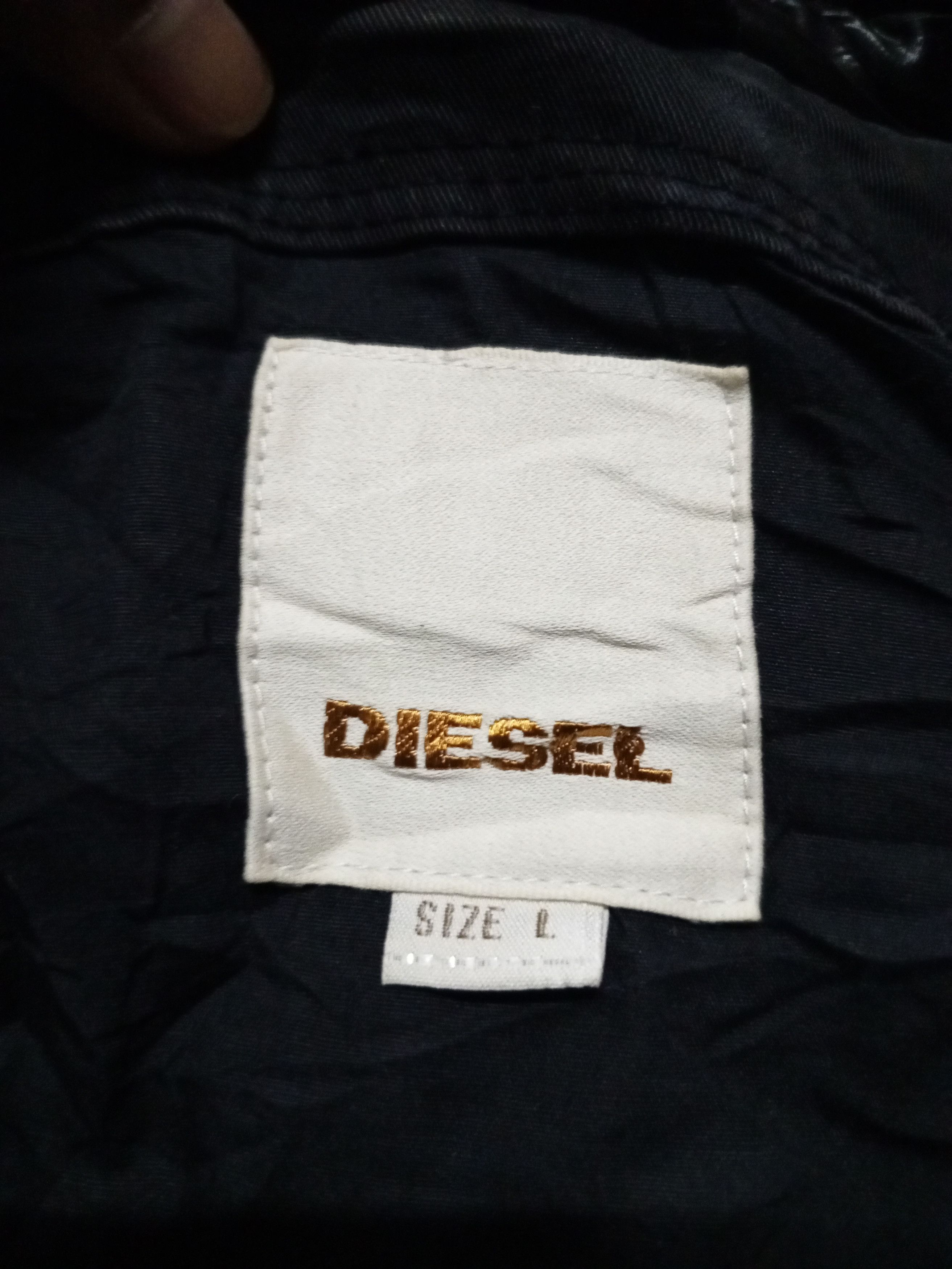Diesel DIESEL JACKET RARE MANY POCKETS BLACK Size US M / EU 48-50 / 2 - 18 Thumbnail