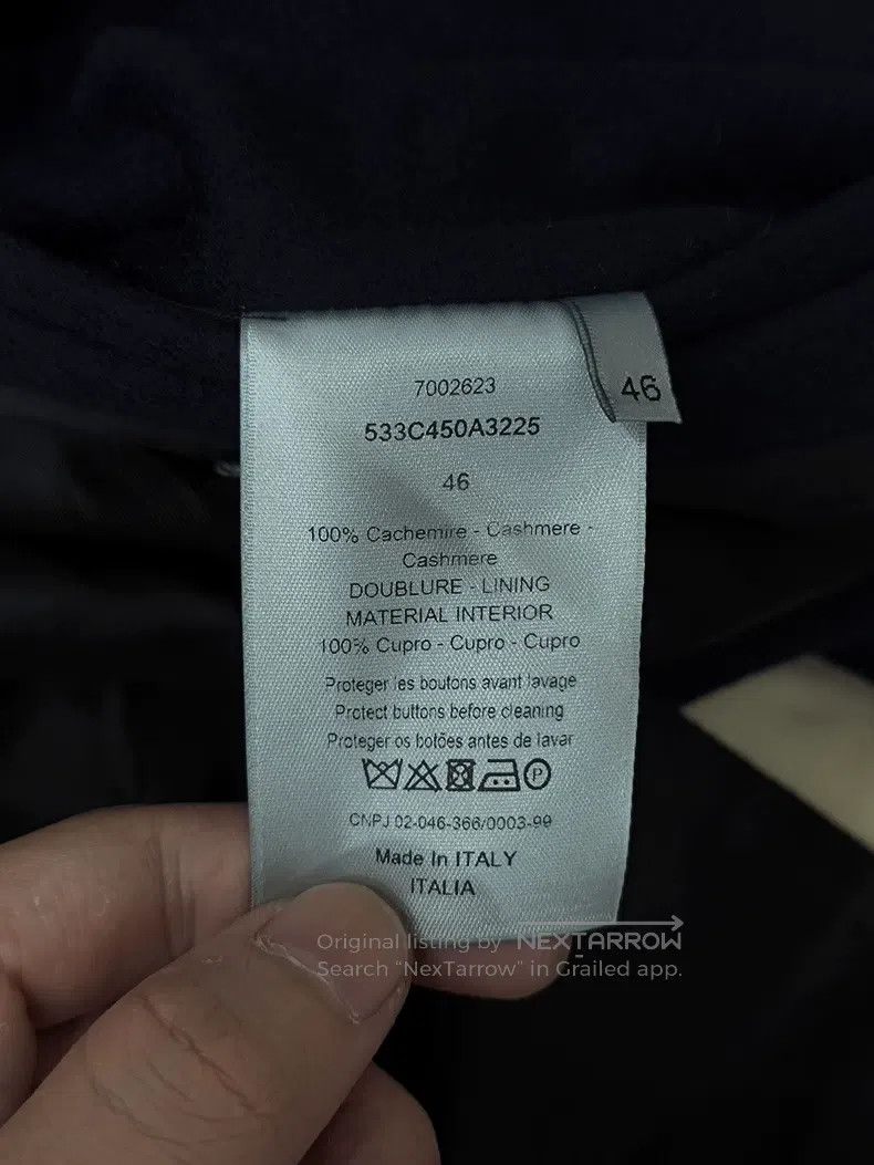 Dior Dior Double-breasted cashmere coat Size US S / EU 44-46 / 1 - 7 Thumbnail
