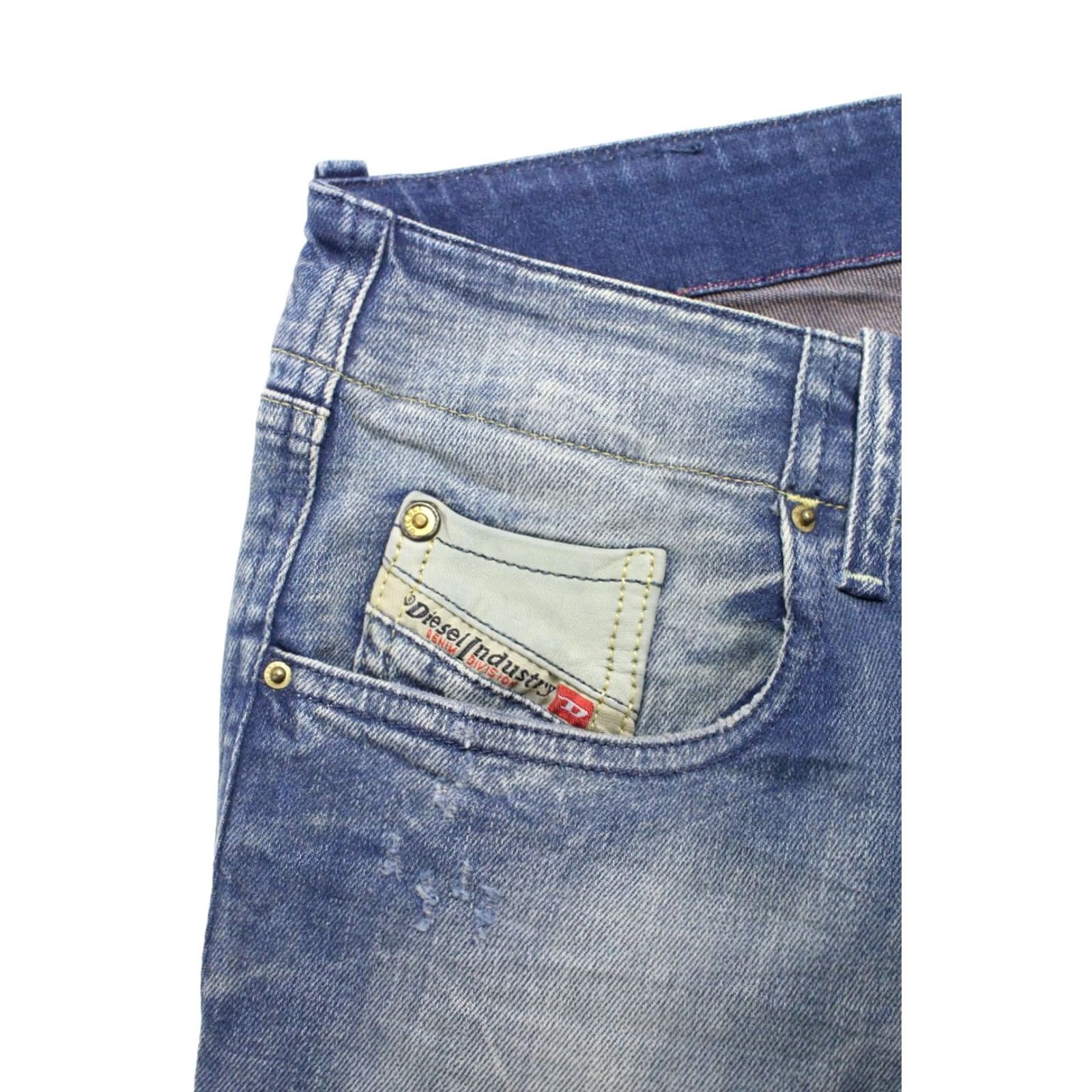 Diesel DIESEL Grupee Super Slim-Skinny Low Waist 0808G Stretch Jeans Women's W27/L32 Jeans Size 27" / US 4 / IT 40 - 5 Thumbnail