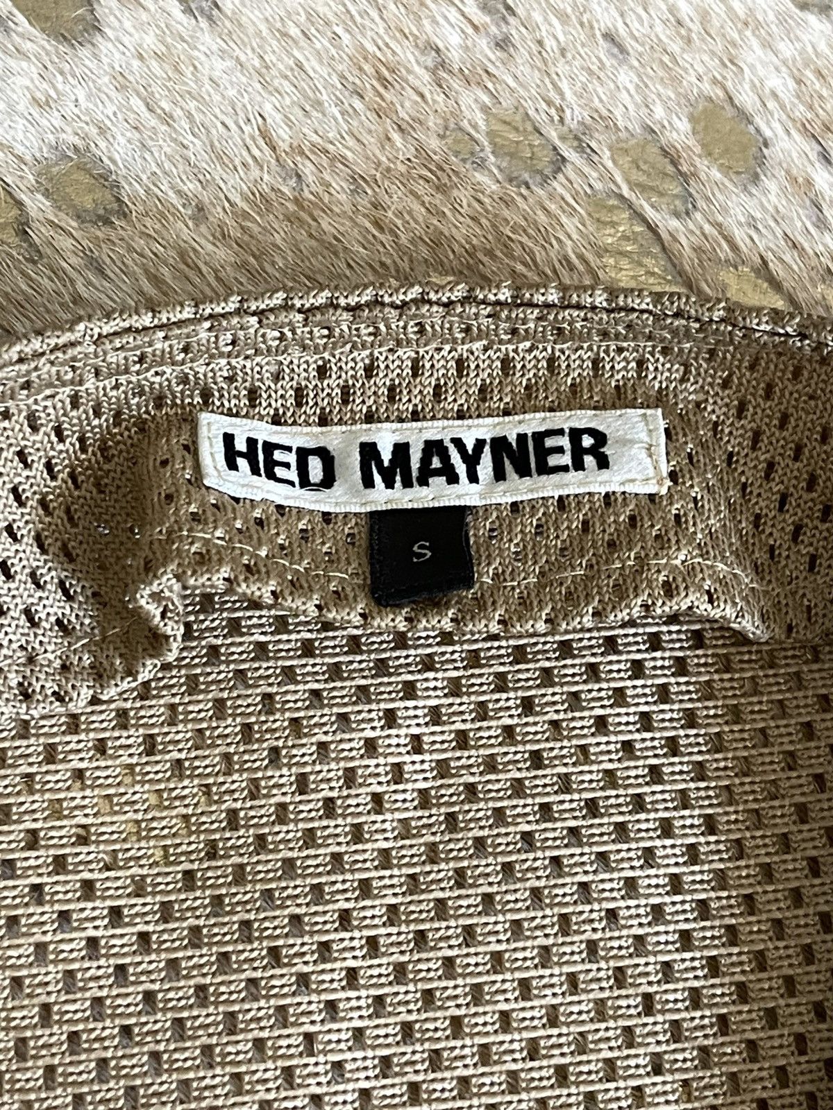 Hed Mayner Hed Mayner SS19 Mesh Shirt Size US S / EU 44-46 / 1 - 3 Thumbnail