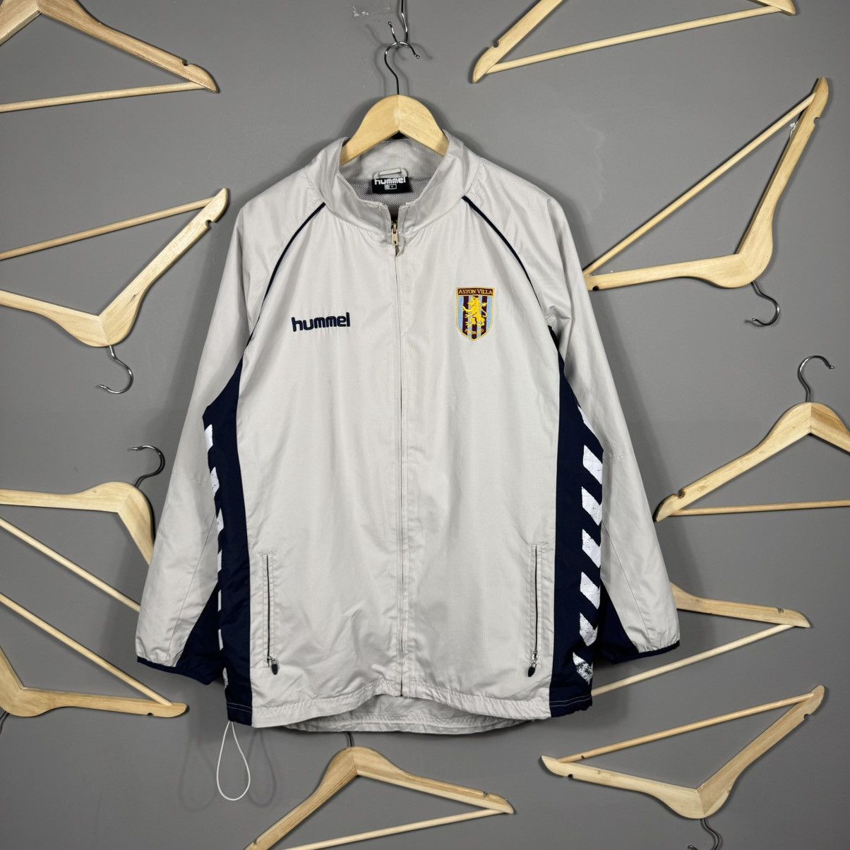 Hummel × Vintage Hummel Aston Villa Soccer Light Jacket Size US M / EU 48-50 / 2 - 1 Thumbnail