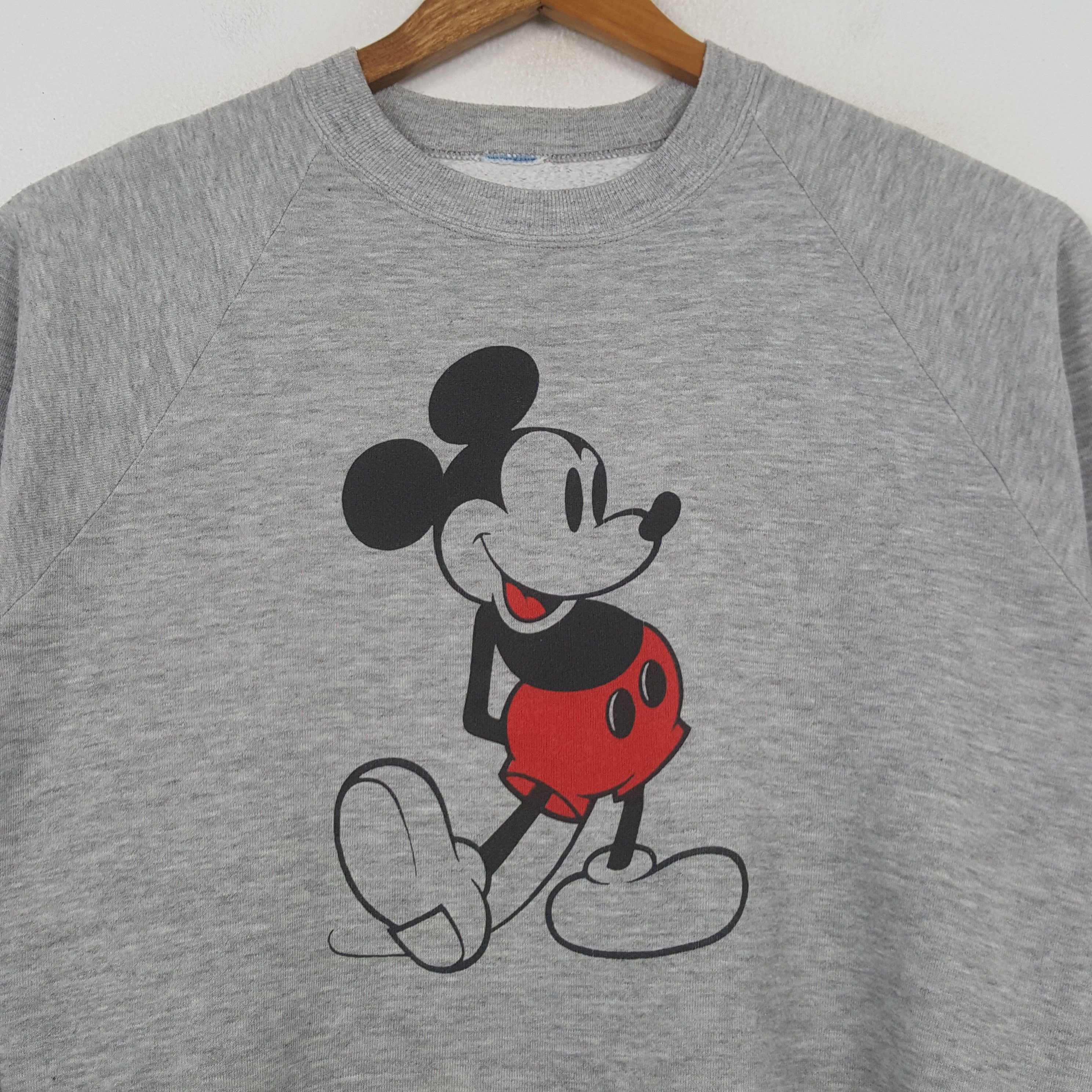 Disney × Vintage Vintage DISNEY MICKEY MOUSE Streetwear Sweatshirt C293N20 Size US M / EU 48-50 / 2 - 2 Thumbnail