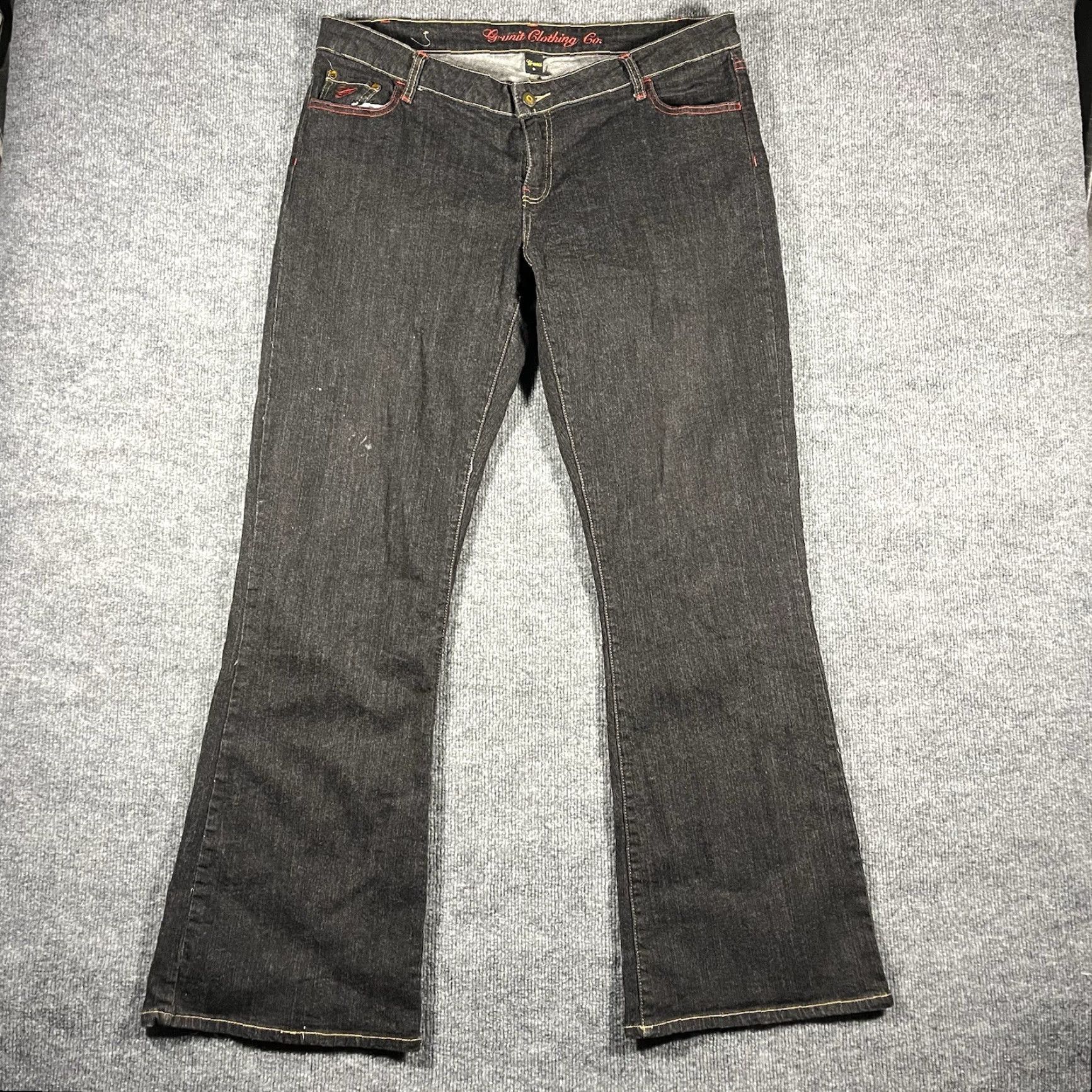 Vintage Vintage 50 Cent G Unit Jeans Womens Size 15 Patches Denim Y2K 36x32 Baggy Actual Size 36" / US 14 / IT 50 - 3 Thumbnail