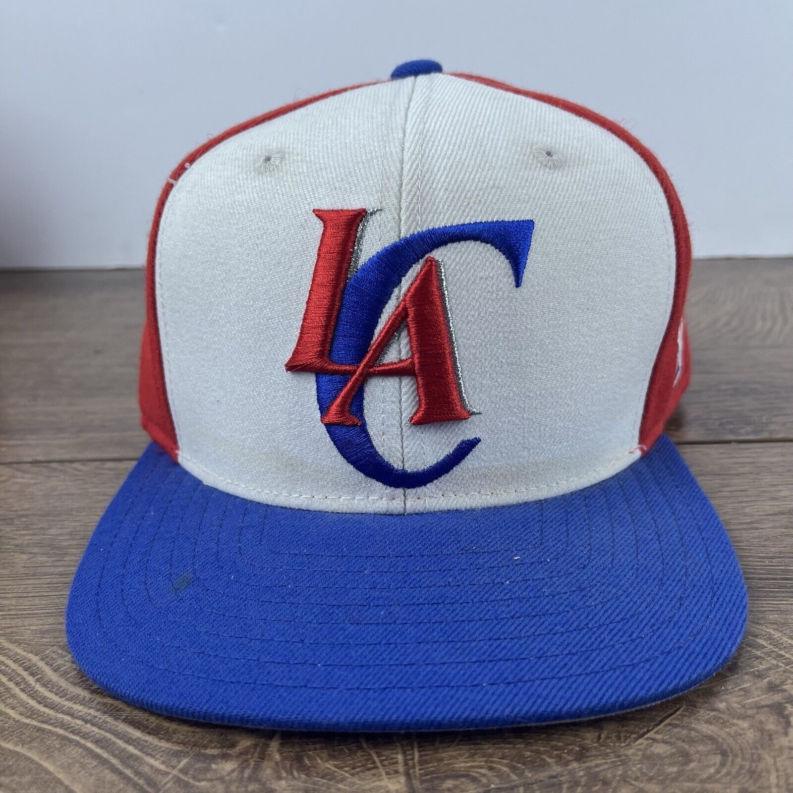 Adidas Los Angeles Clippers Snapback Hat Red Adidas Adjustable Red Size ONE SIZE - 4 Thumbnail
