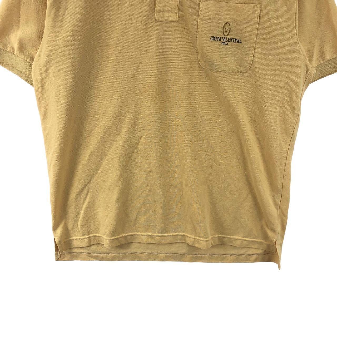 Other Vintage GIANNI VALENTINO ITALY Nova Checks Polo Tee Shirt Size US L / EU 52-54 / 3 - 4 Thumbnail