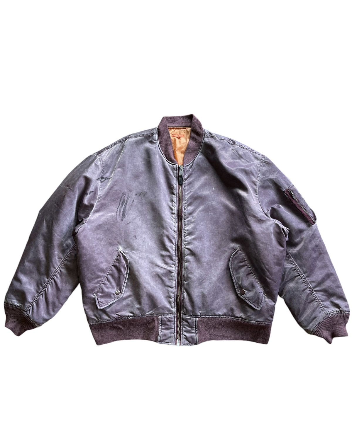 Other Vintage Ma-1 Us Air Force Bomber Jacket Size US L / EU 52-54 / 3 - 1 Thumbnail