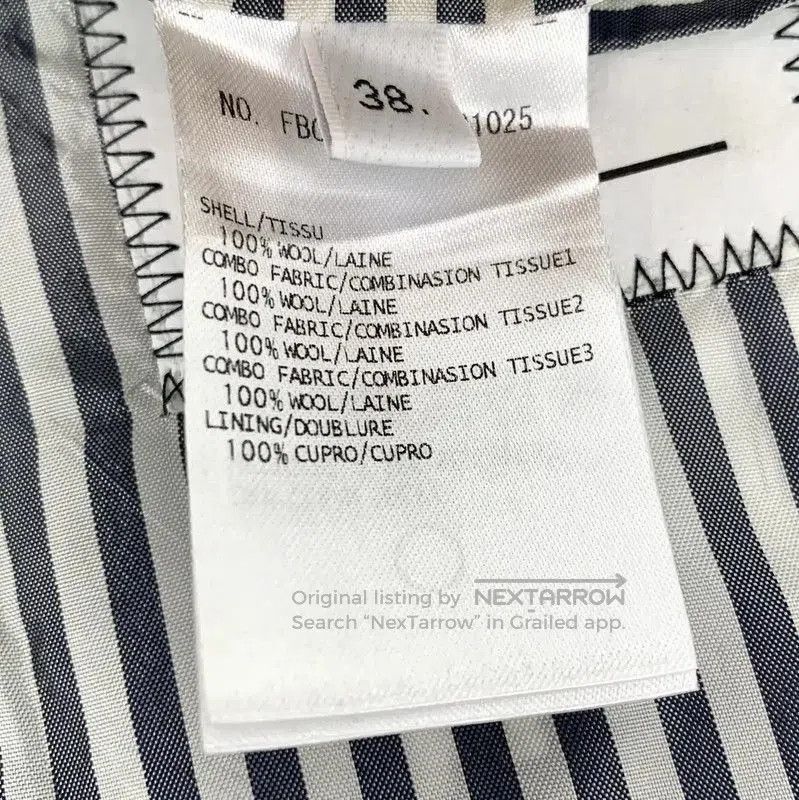 Thom Browne Thom Browne Color Block Wool Jacket for Women . Size S / US 4 / IT 40 - 8 Thumbnail