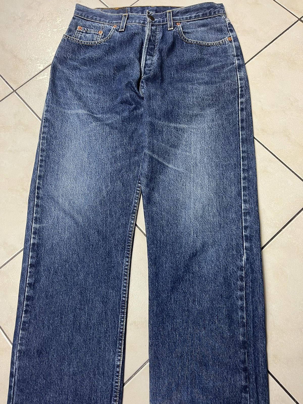 Levi's × Levi's Vintage Clothing × Vintage Vintage 90s Levi’s orange tab 628 02 denim jeans baggy pants Size US 33 - 4 Thumbnail