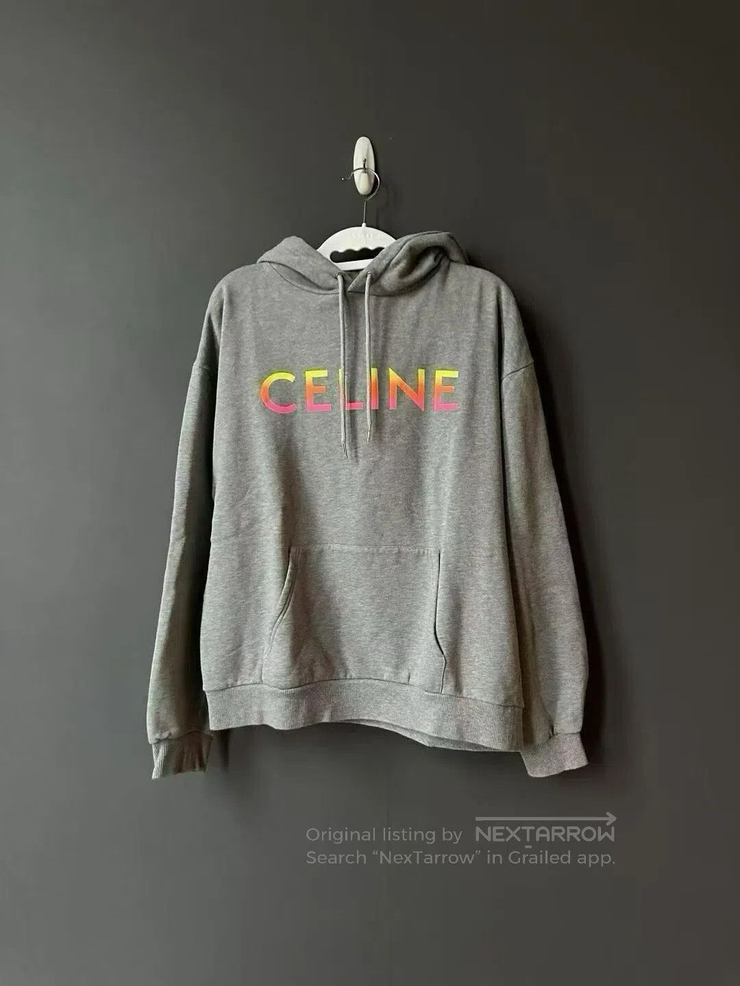Celine CELINE Gray Gradient Hoodie| Size US M / EU 48-50 / 2 - 1 Thumbnail
