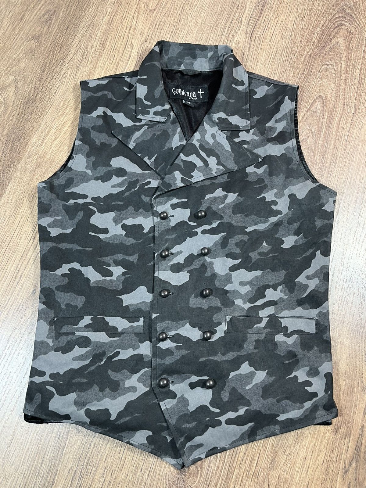 Japanese Brand Vintage Gothicana Designer Vest Size US M / EU 48-50 / 2 - 1 Thumbnail