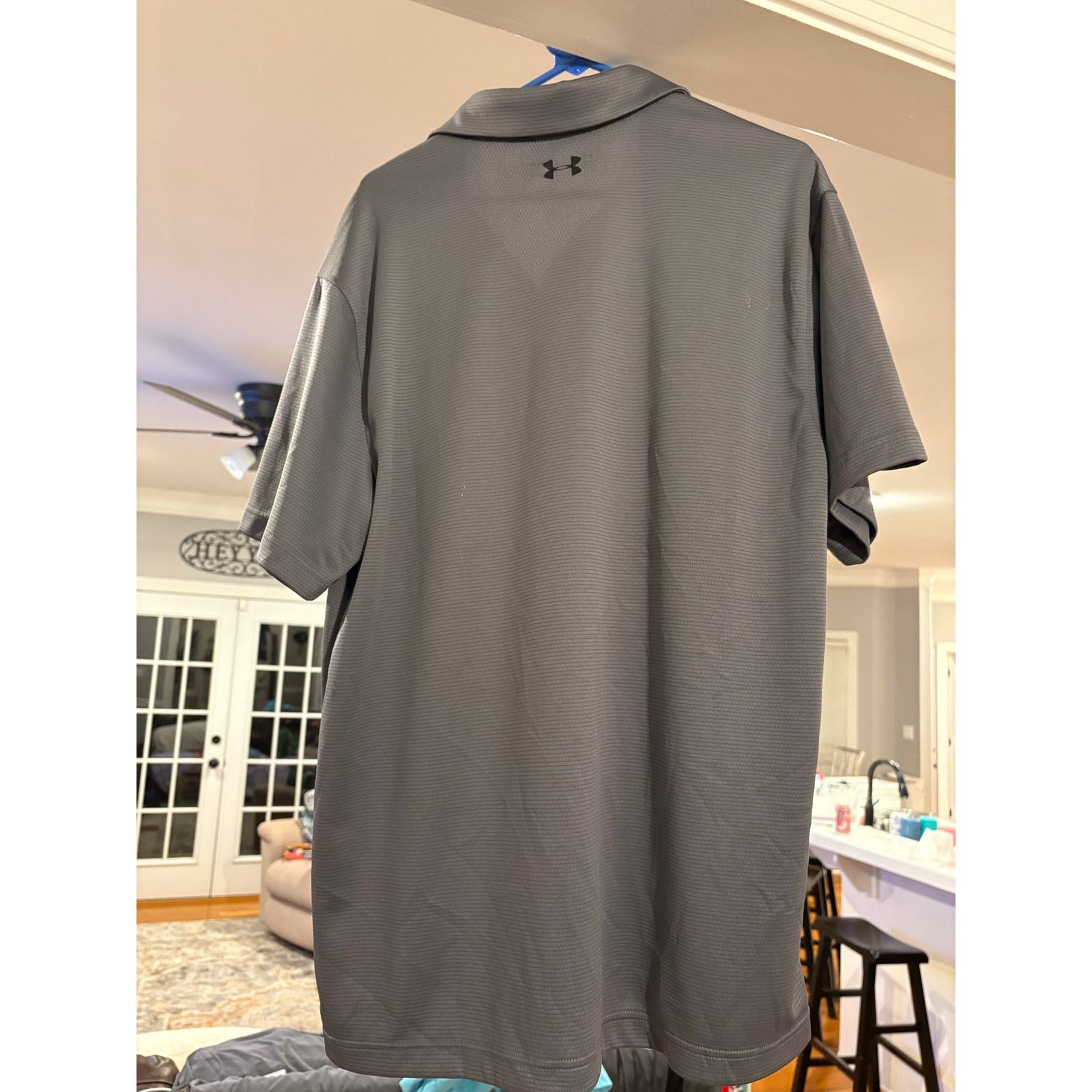 Under Armour Under Armour HeatGear Men’s Polo Shirt – Gray – Size XL Size US XL / EU 56 / 4 - 5 Thumbnail