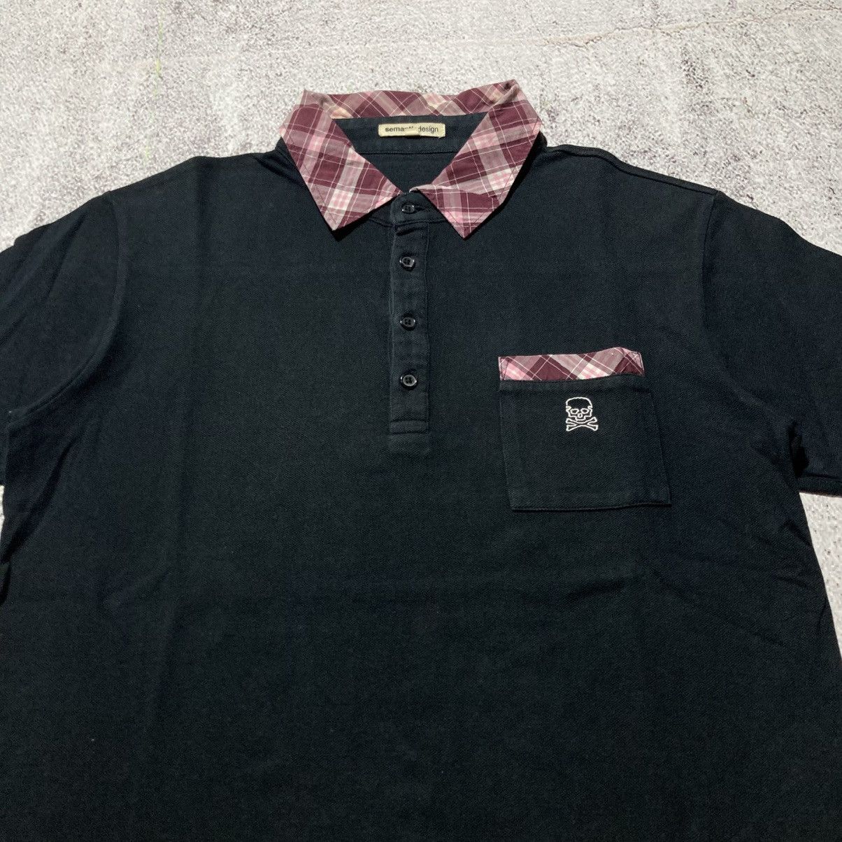 semanticdesign 2000s Semantic Design Skull Logo Pocket Polo T-shirt Black Size US M / EU 48-50 / 2 - 3 Thumbnail