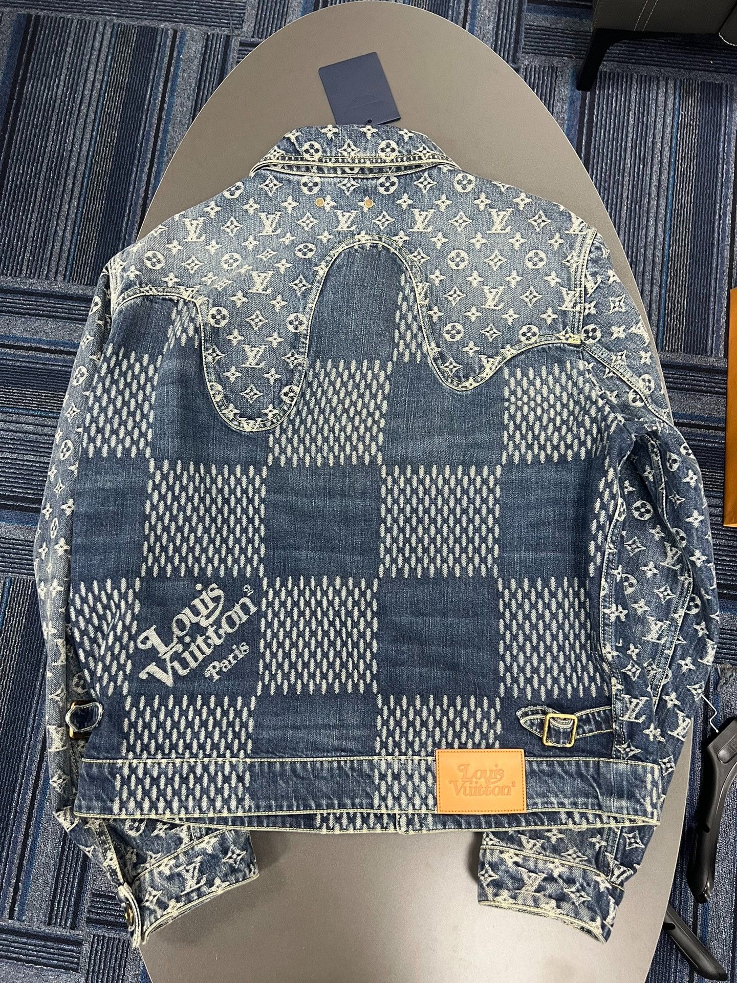 Louis Vuitton Louis Vuitton LV X Nigo Signature Denim Full Print Jacket N Size US M / EU 48-50 / 2 - 3 Thumbnail