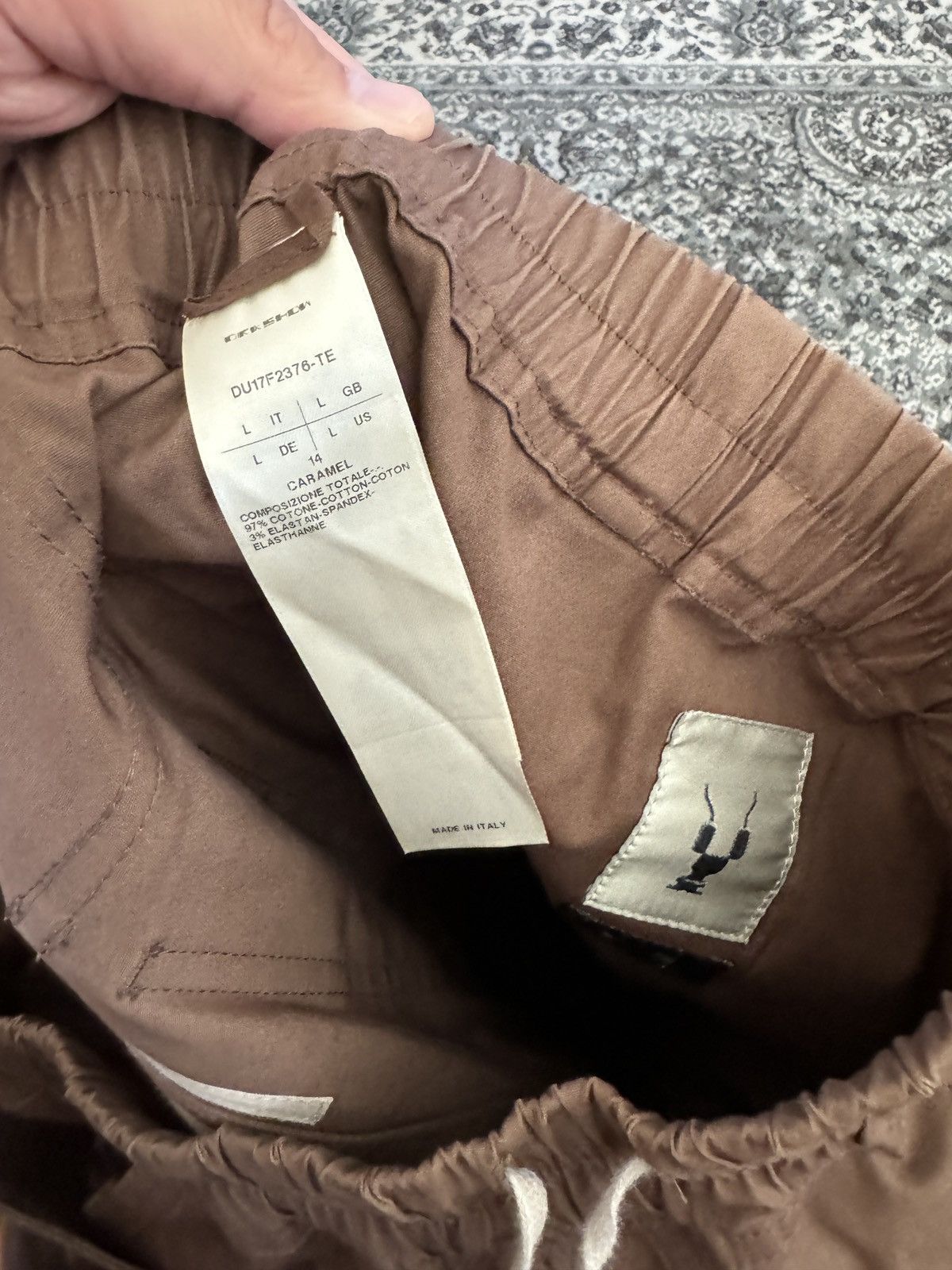 Rick Owens Rick Owens Creatch Cargo Pants Caramel Size US 34 / EU 50 - 4 Thumbnail