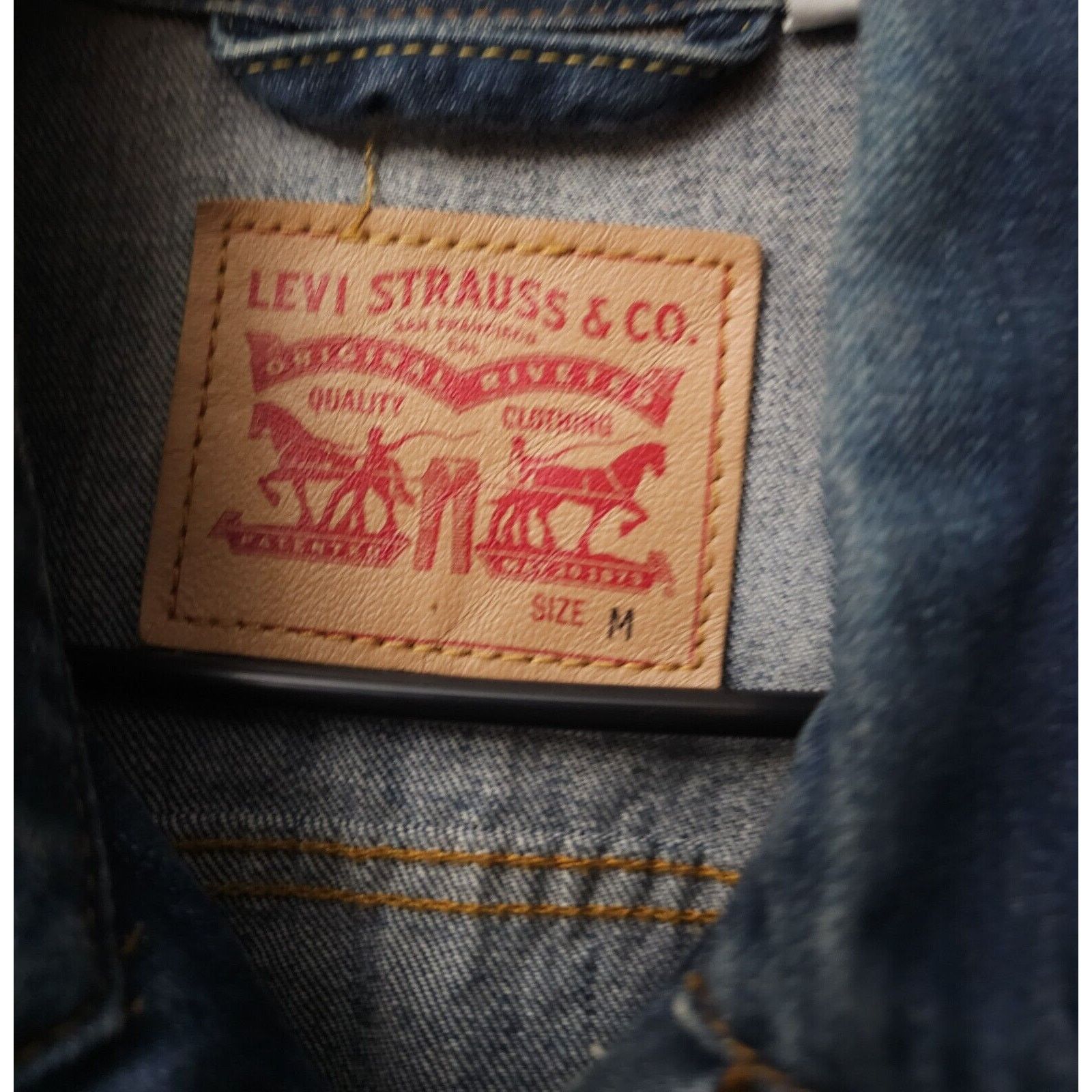 Levi's Levis Jacket Trucker Type 3 Modern Button Up Jean Denim Size US M / EU 48-50 / 2 - 8 Thumbnail