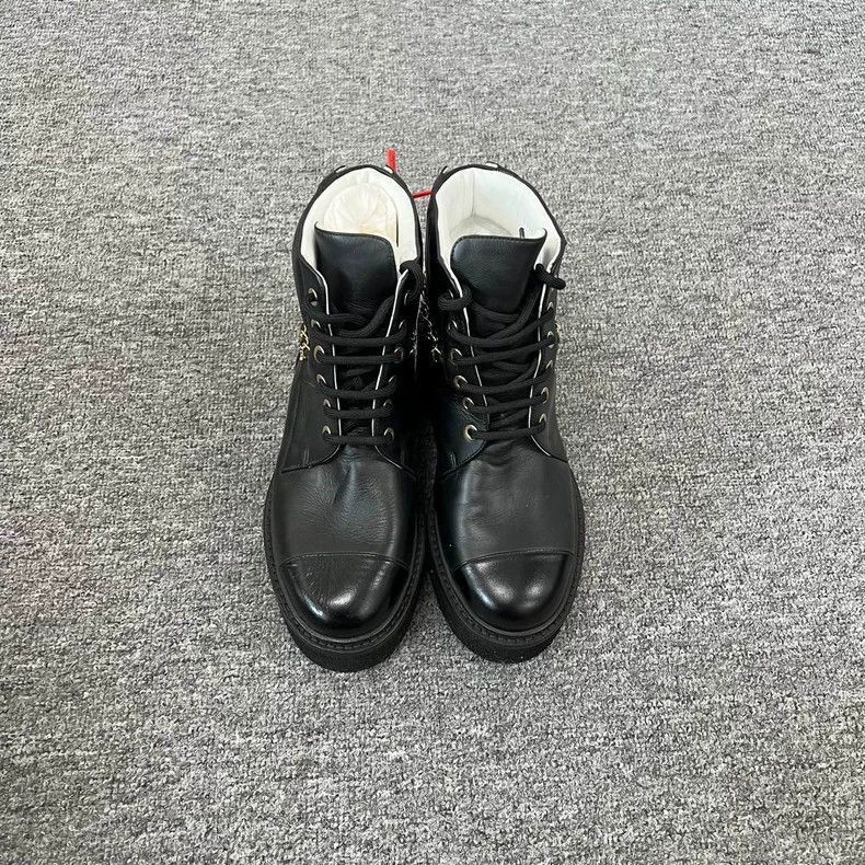 Chanel Chanel Thicksoled Short Boots -2505 Size US 6 / EU 39 - 3 Thumbnail