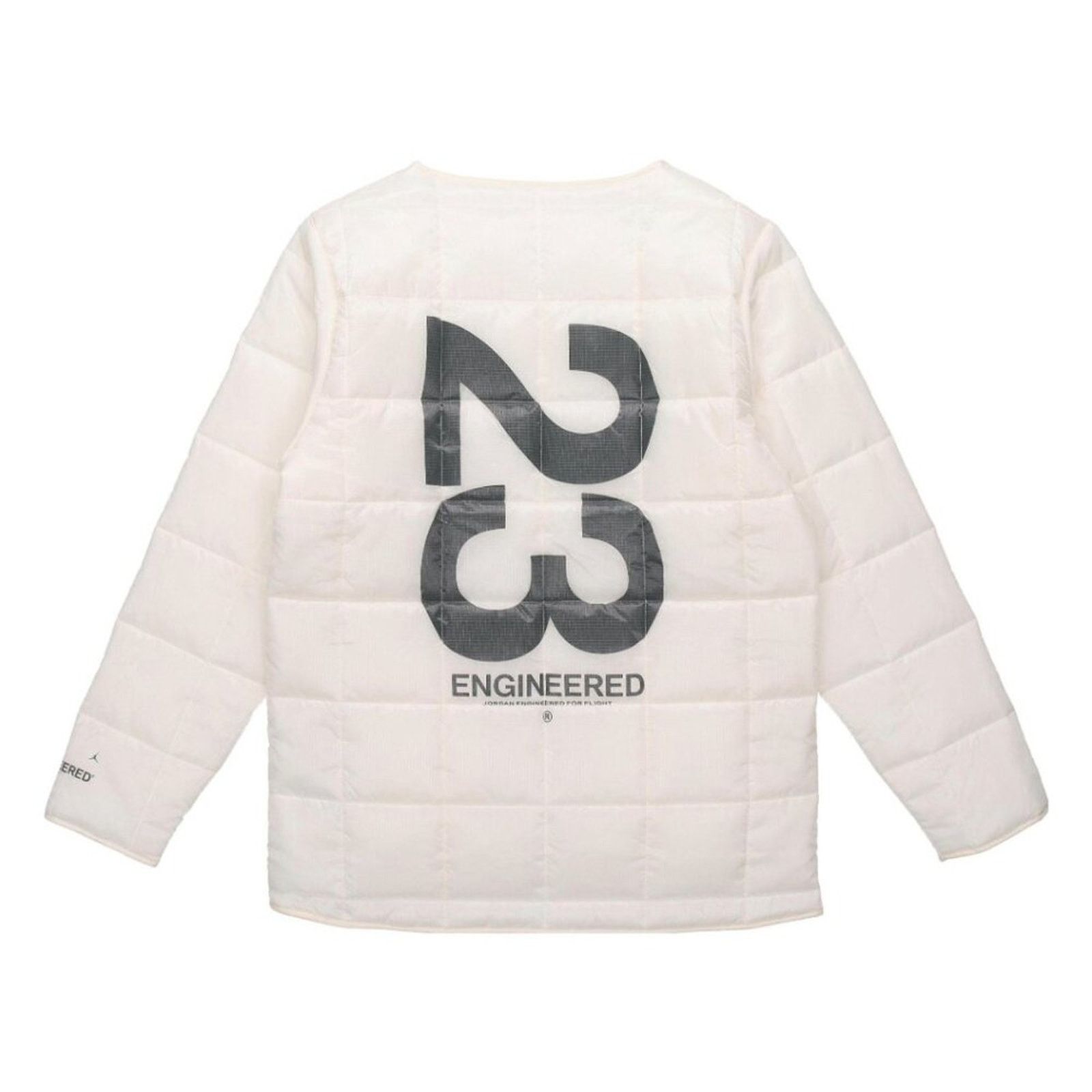 Jordan Brand Nike Jordan 23 Engineered White Puffer Jacket Parka Liner Size US XL / EU 56 / 4 - 1 Thumbnail