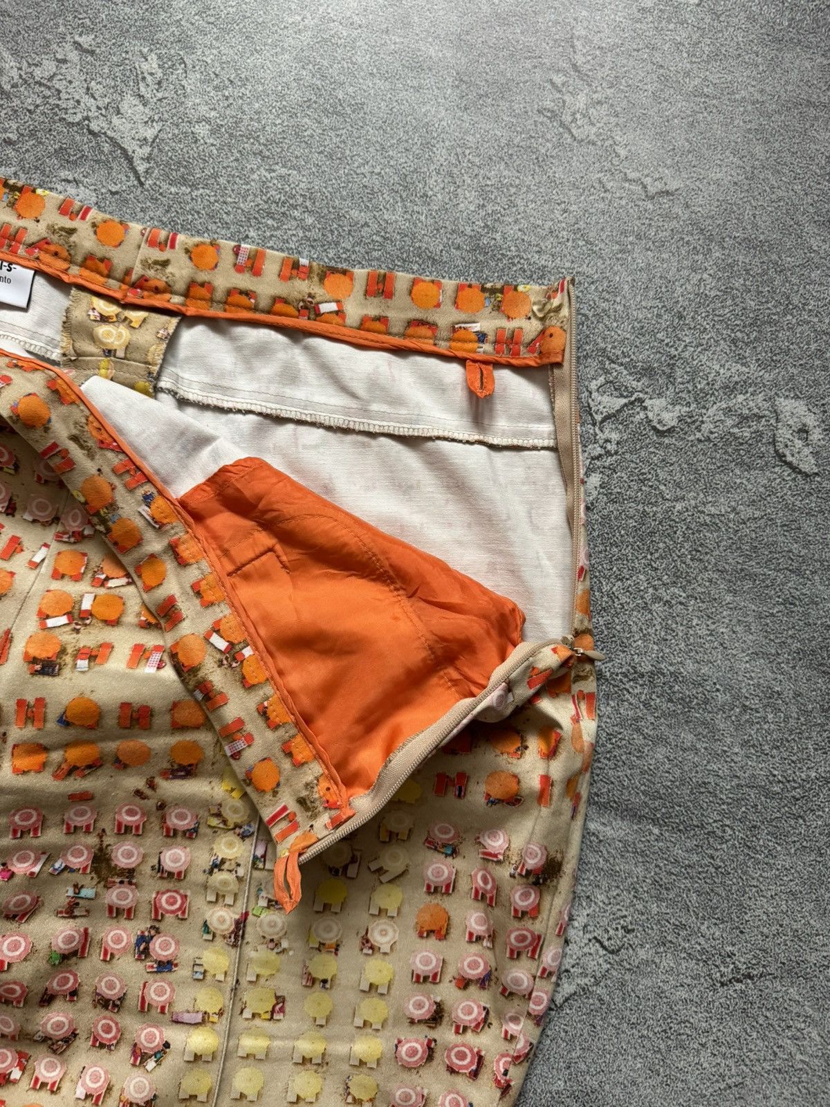 Akris Akris punto US12 F44 UK16 I48 all printed pant trouser chino Size 34" / US 12 / IT 48 - 8 Thumbnail