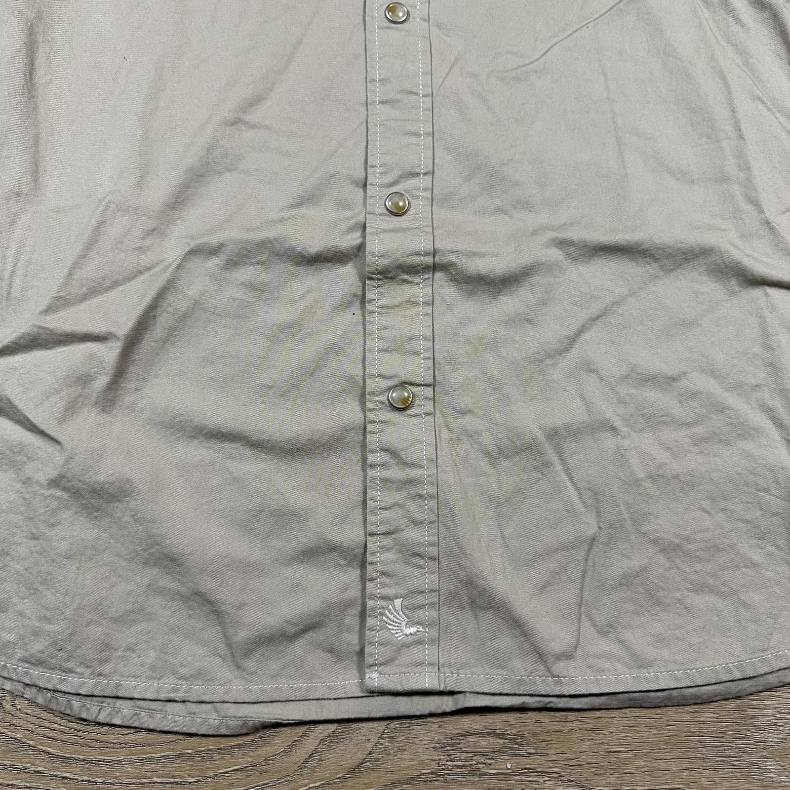 Cody James Cody James Mens Casual Shirt XL Beige Long Sleeve Size US XL / EU 56 / 4 - 4 Thumbnail