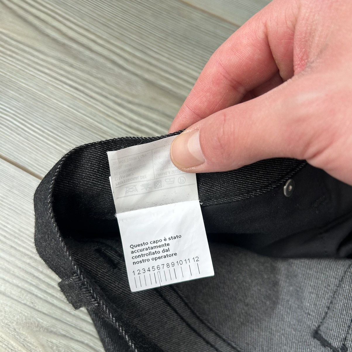 Salvatore Ferragamo Salvatore Ferragamo Tailored Grey Wool Blend Trousers Size US 36 / EU 52 - 15 Thumbnail