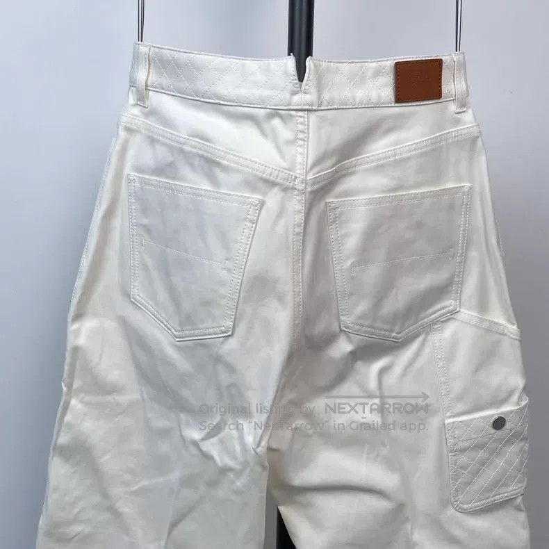 Hermes Hermes White Trousers Size 25" / US 0 / IT 36 - 6 Thumbnail