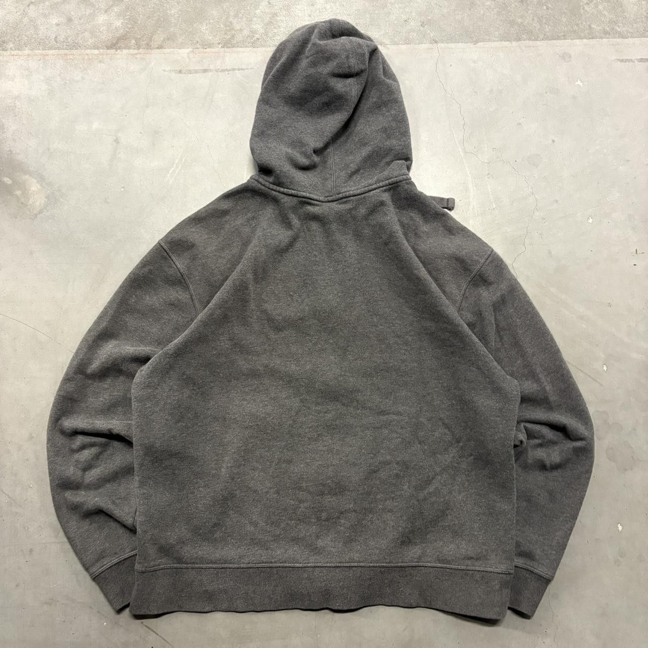 Vintage Crazy Vintage Y2K/2000s Blank Grey Zipup Hoodie! Size US M / EU 48-50 / 2 - 2 Thumbnail
