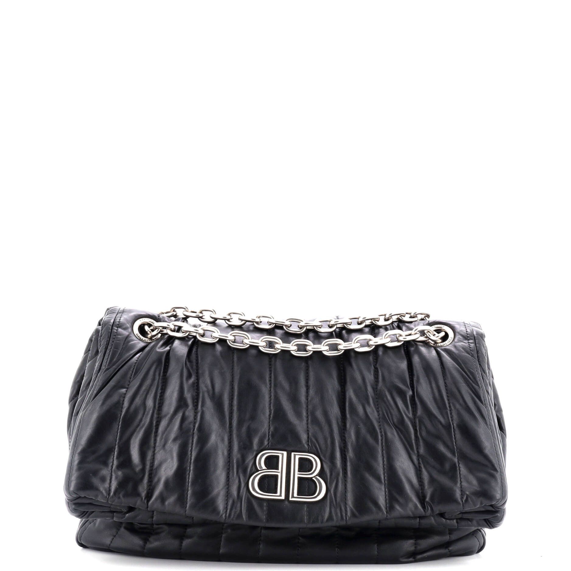Monaco Chain Flap Shoulder Bag