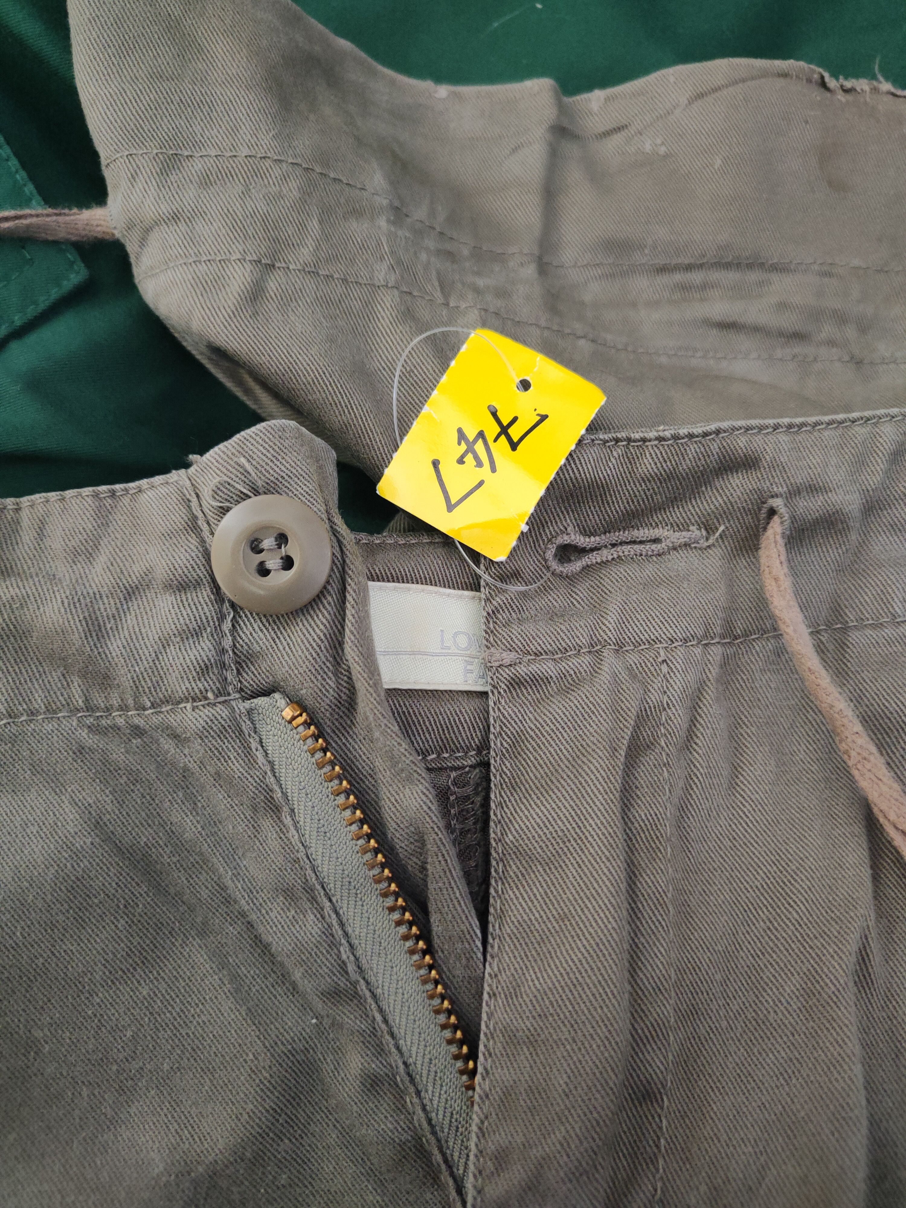 LOWRYS FARM DL Lowrys Farm Olive Multipocket Tactical Cargo Pants #747 Size US 29 - 14 Thumbnail