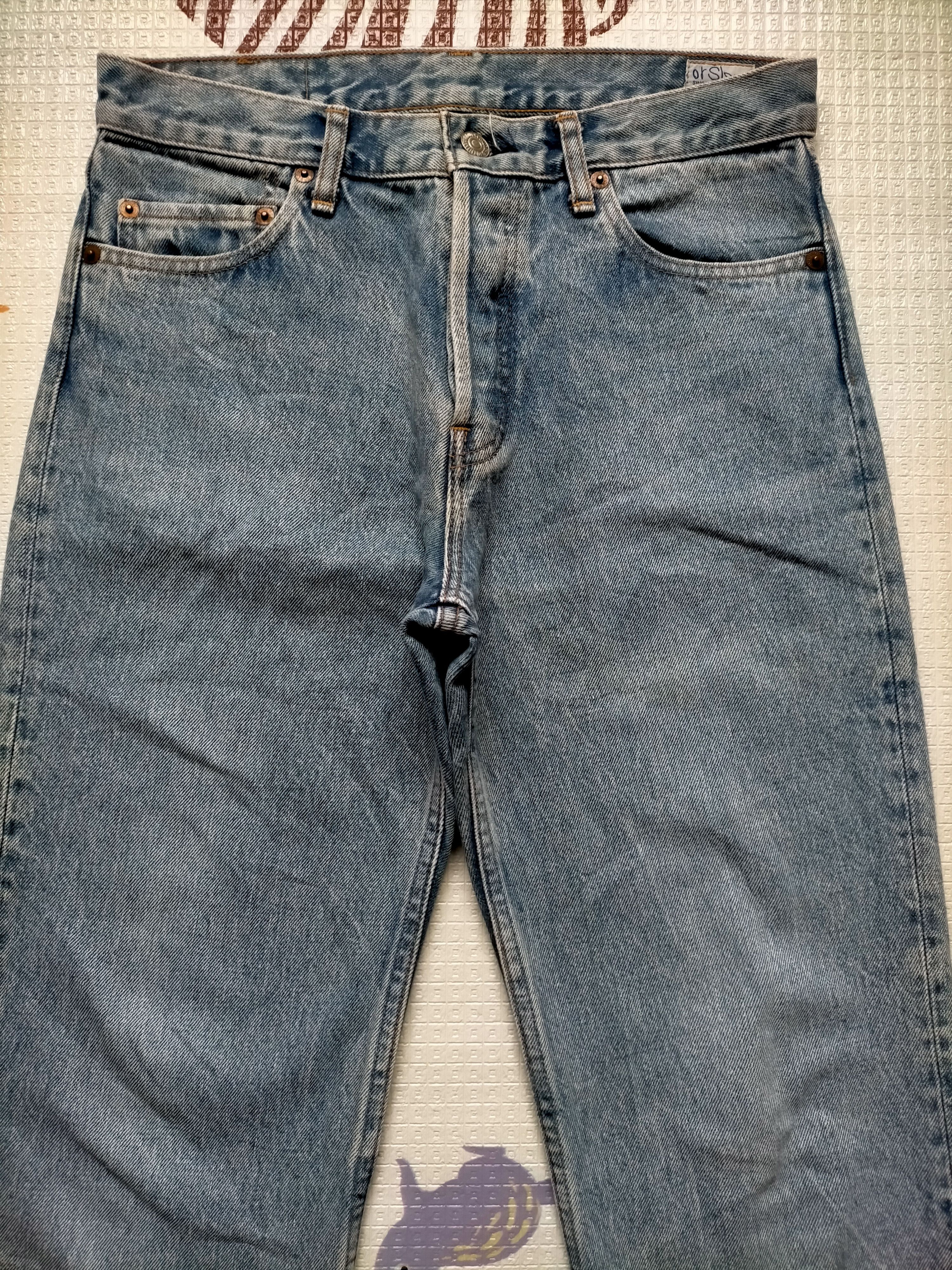 Orslow Orslow Japan Button Fly Blue Jeans Size US 30 / EU 46 - 3 Thumbnail