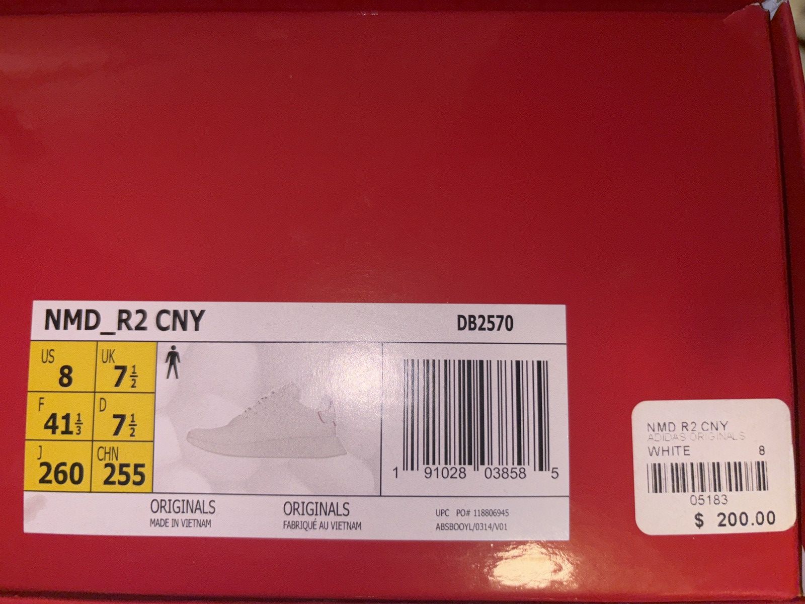 Adidas Adidas NMD R2 CNY chinese new year Size US 8 / EU 41 - 8 Thumbnail