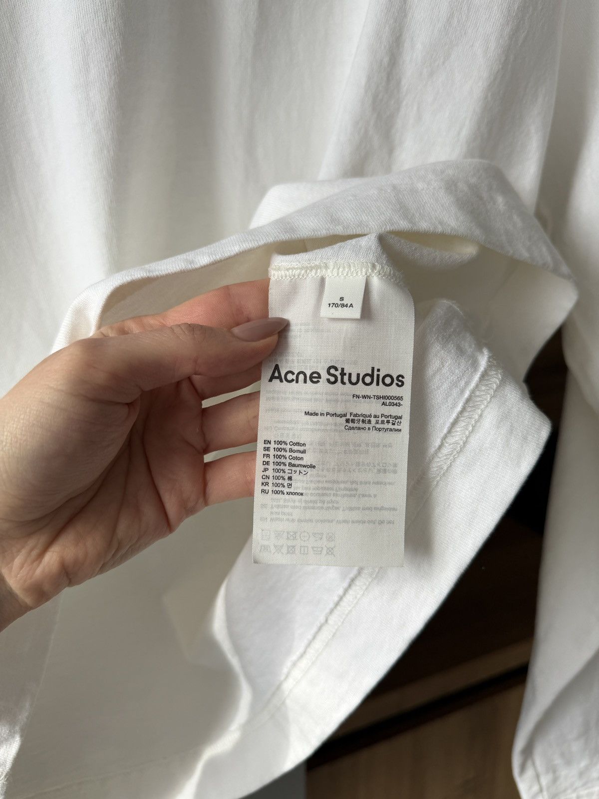 Acne Studios Acne Studios Logo Long-Sleeve T-Shirt Size US S / EU 44-46 / 1 - 5 Thumbnail