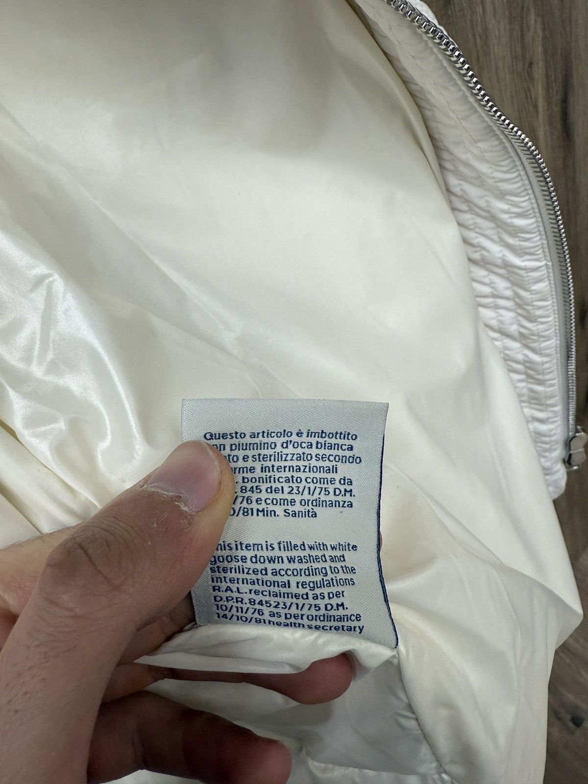 Moncler Moncler Genius White Jacket Size US M / EU 48-50 / 2 - 13 Thumbnail