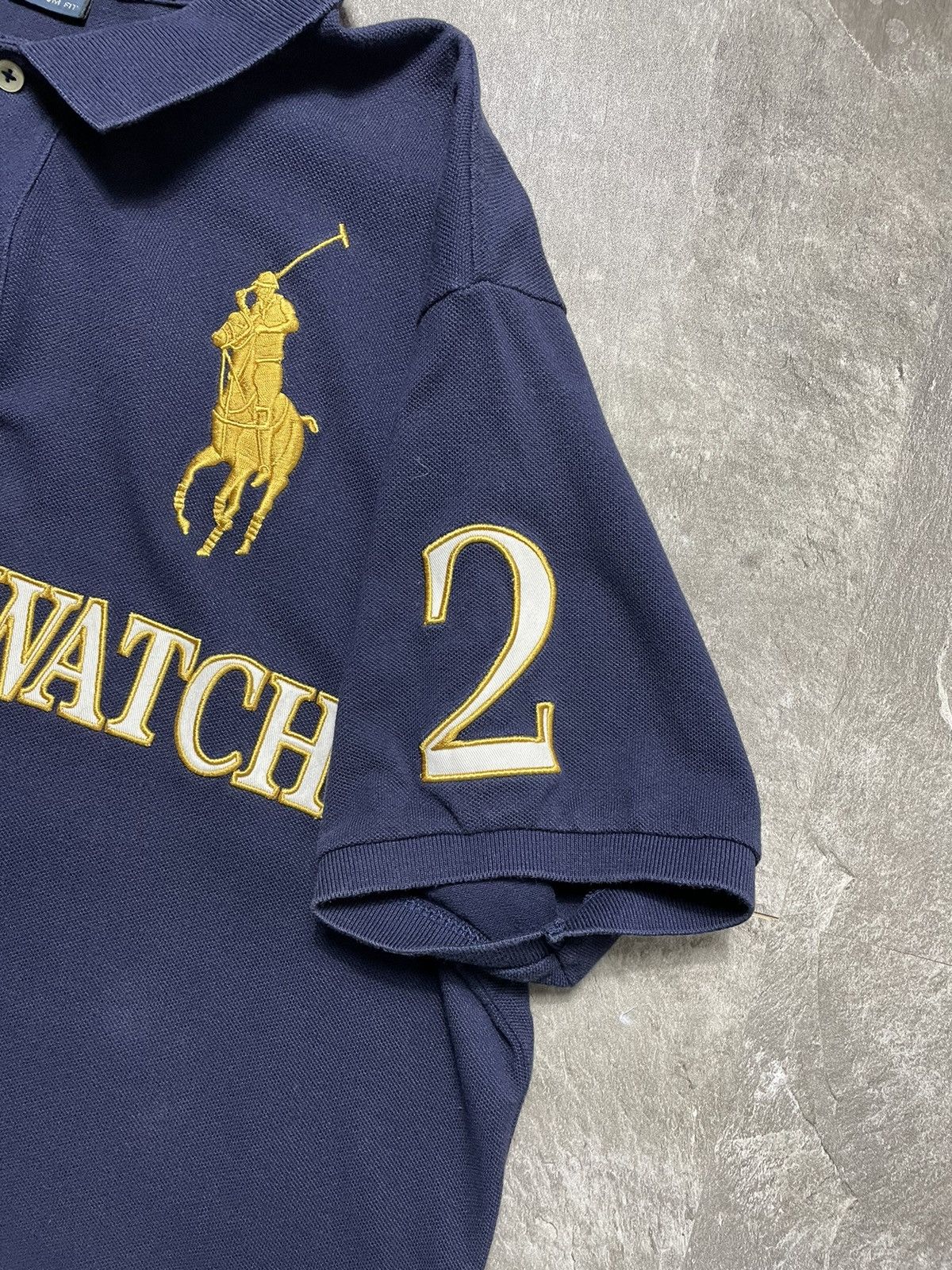 Polo Ralph Lauren Vintage Polo Ralph Lauren Black Watch Polo T Shirt Size XL Size US XL / EU 56 / 4 - 4 Thumbnail
