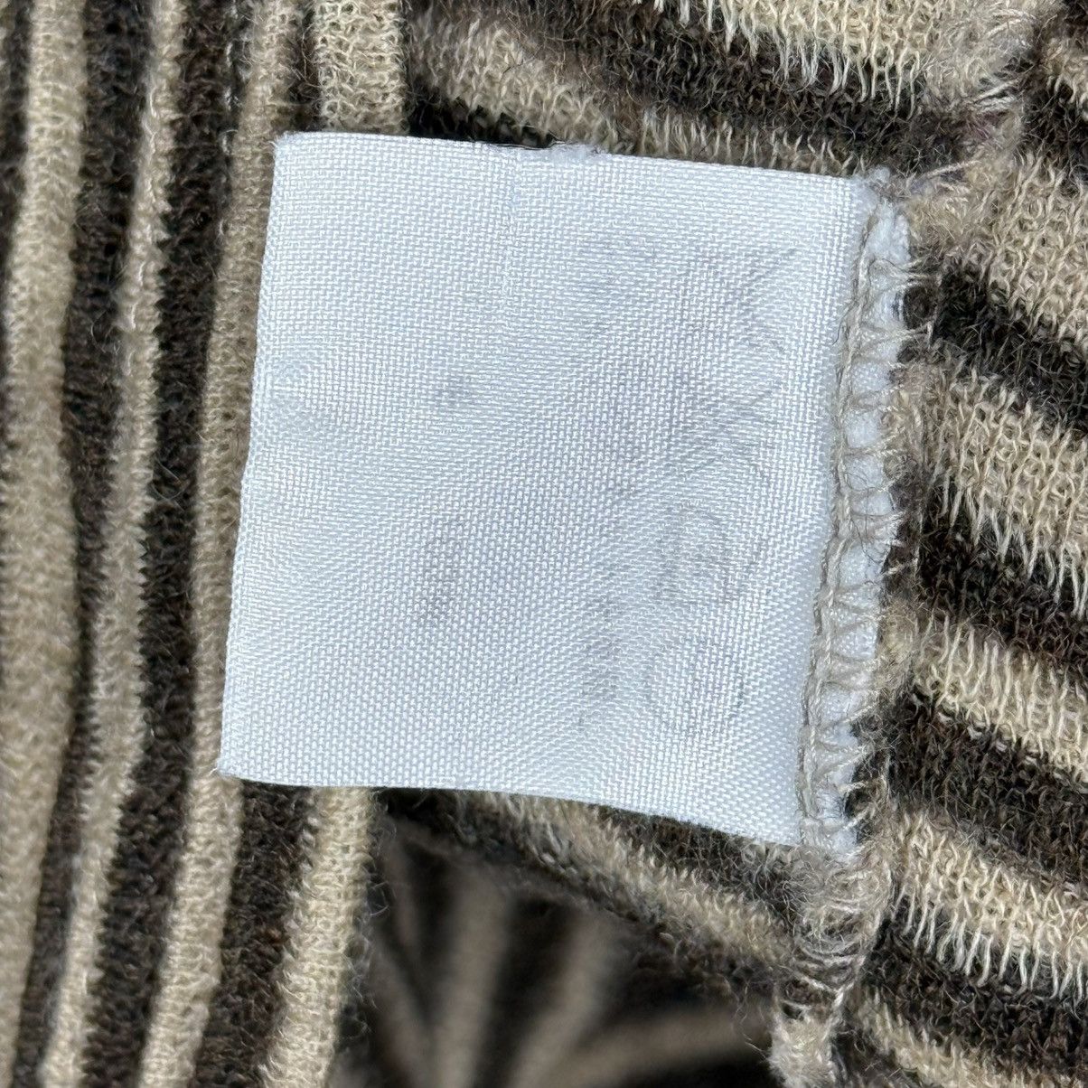 Issey Miyake Plantation Stripe Wool Longsleeve Tee Size S / US 4 / IT 40 - 5 Thumbnail