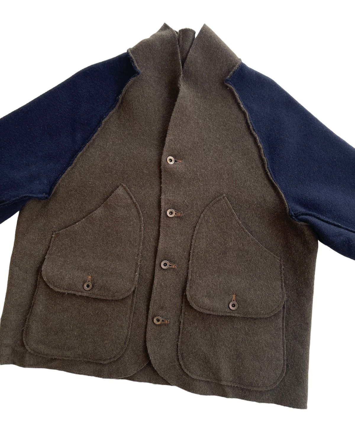 Chairmade Japan Short Sleeve Wool Jacket
