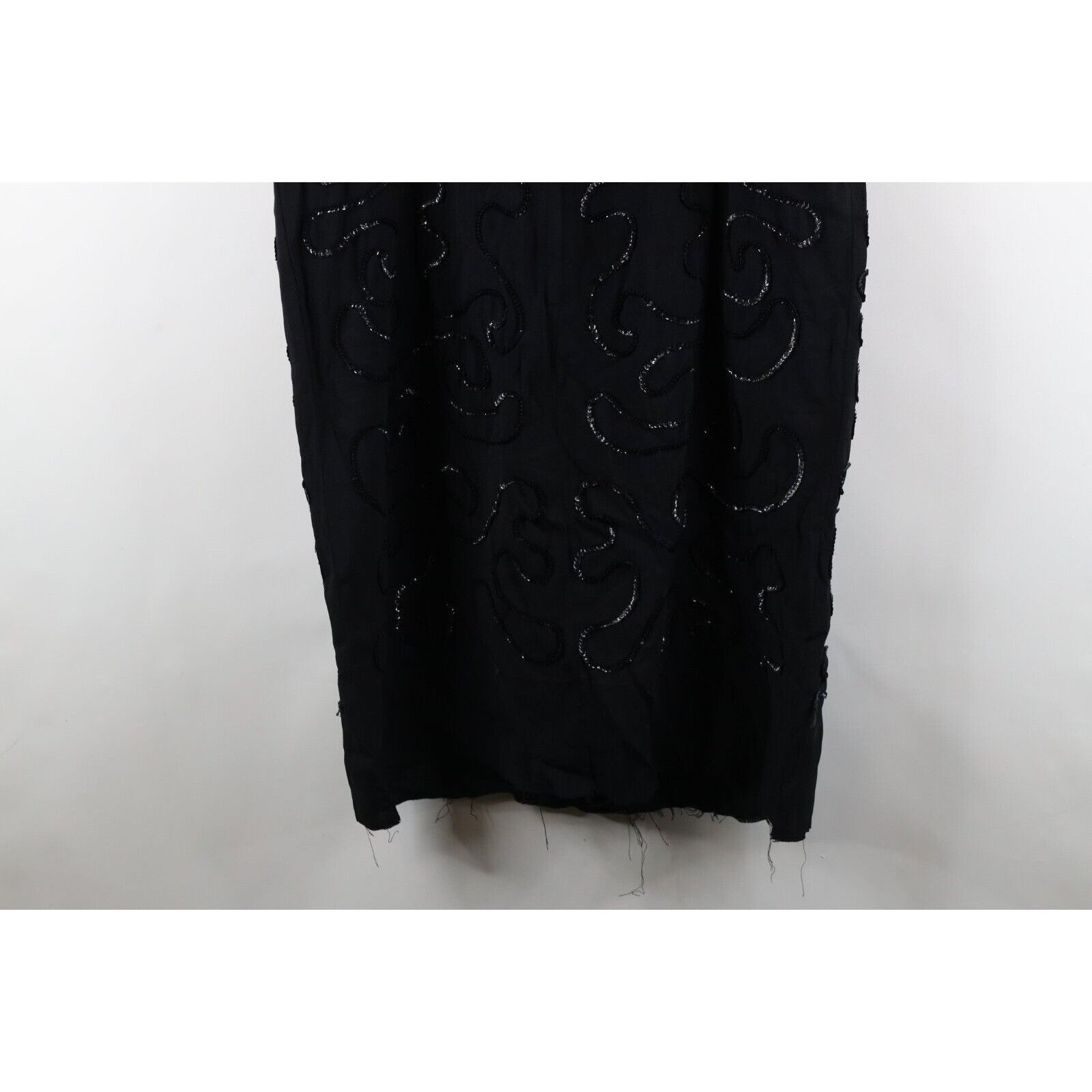 Vintage Vintage 60s 70s Rockabilly Distressed Sequined Dress Size M / US 6-8 / IT 42-44 - 17 Thumbnail