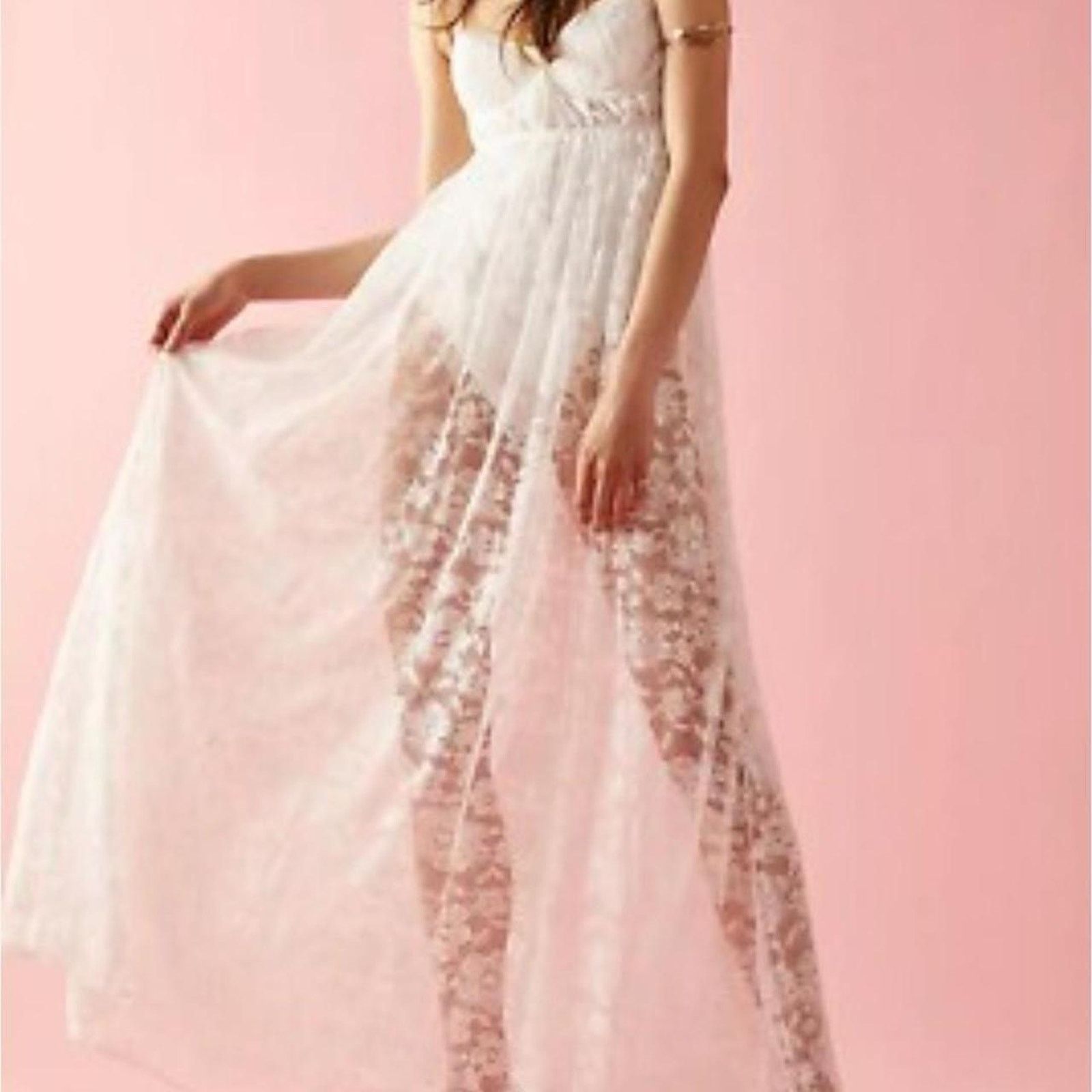 For Love & Lemons For Love & Lemons Lorena Maxi Dress Size S Size S / US 4 / IT 40 - 4 Thumbnail