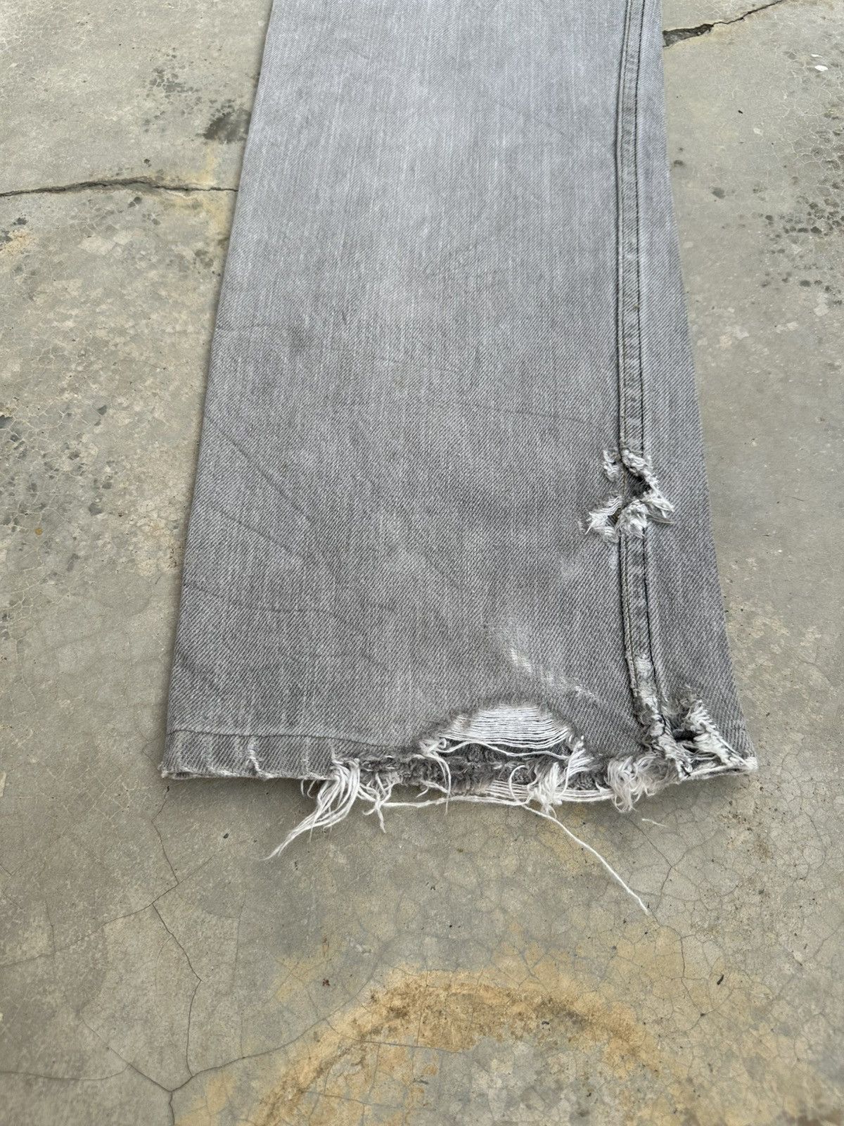 Levi's Vintage Levis 501 Distressed Pant Size US 31 - 6 Thumbnail