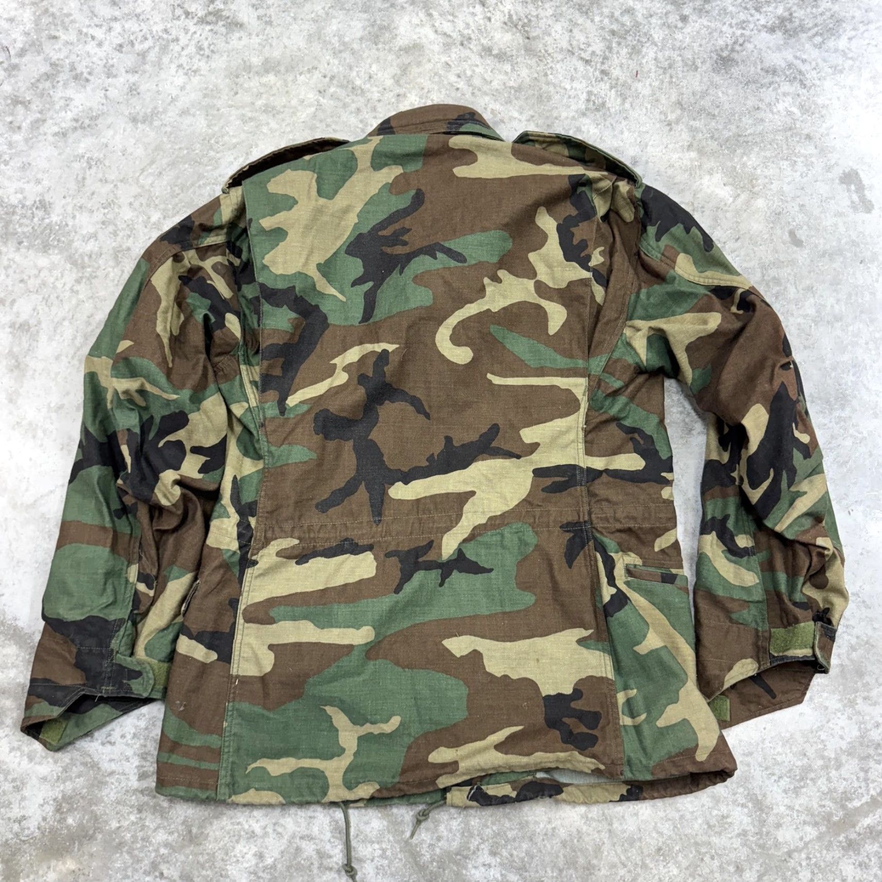 Alpha Industries VINTAGE Alpha Industries M65 Field Jacket Mens S Regular Camouflage Army 90s Green Cotton Blend Pockets Wind-Resistant Casual Workwear Travel Size US S / EU 44-46 / 1 - 3 Thumbnail