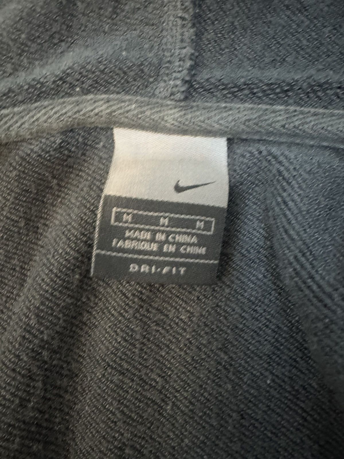 Nike × Vintage Vintage Nike Dri-Fit Zipper Hoodie Size US M / EU 48-50 / 2 - 9 Thumbnail