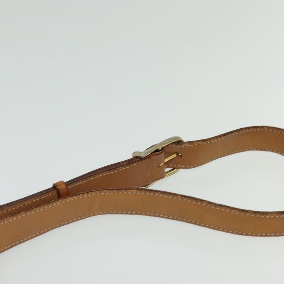 Celine CELINE Macadam Canvas Shoulder Bag Pvc Leather Brown Gold Size ONE SIZE - 8 Thumbnail