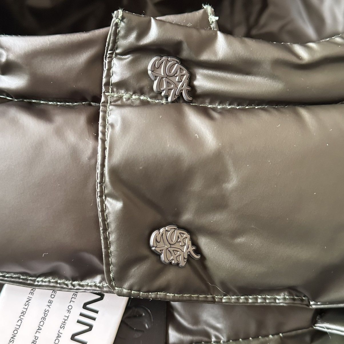 Mertra Mertra Heat Reactive Puffer Jacket Army - NEW Size S Size US S / EU 44-46 / 1 - 13 Thumbnail