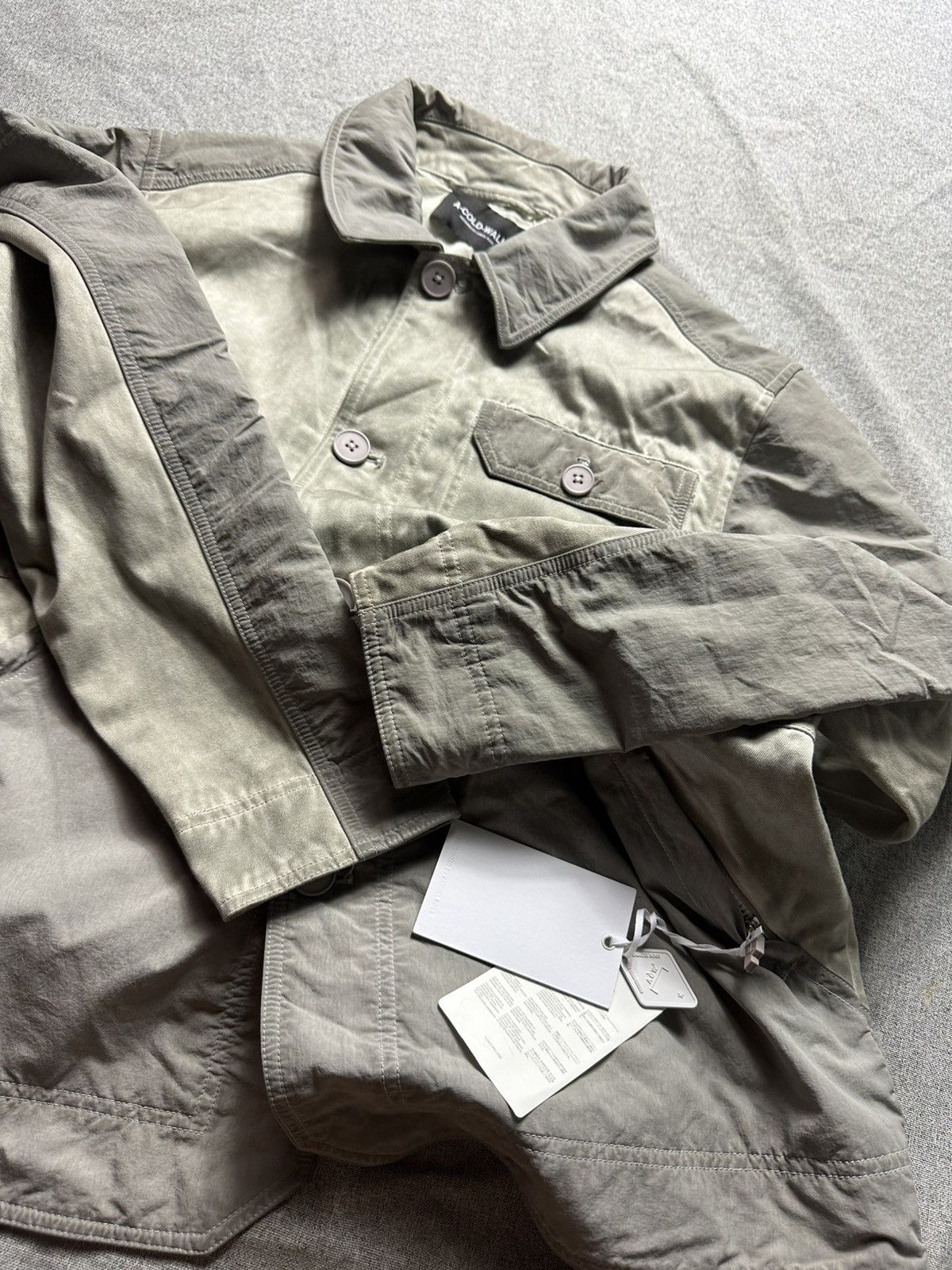 A-COLD-WALL* A Cold Wall ACW - Contrast Workwear Worn Look Jacket Size US M / EU 48-50 / 2 - 8 Thumbnail