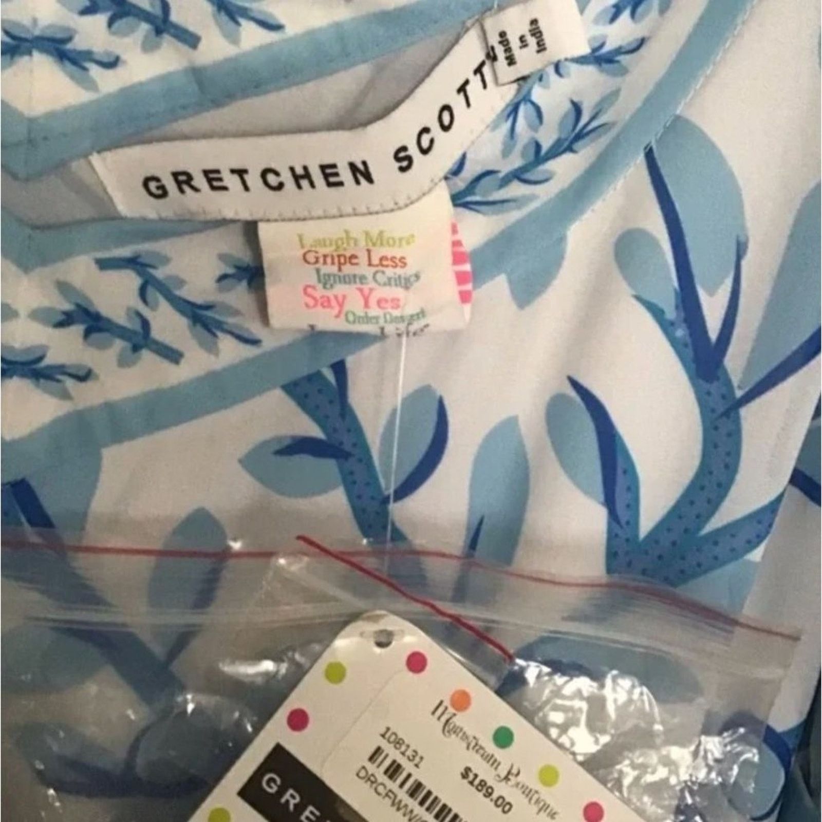 Gretchen Scott Gretchen Scott Provence Maxi Dress L Weed Whacker Size L / US 10 / IT 46 - 3 Thumbnail