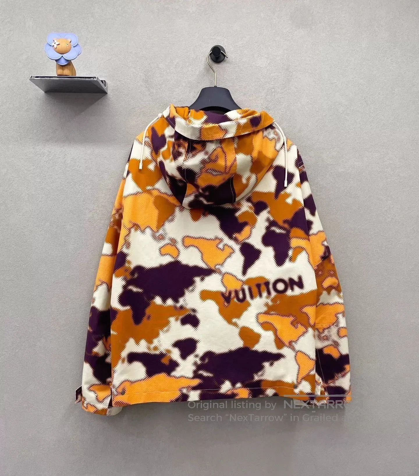 Louis Vuitton Multi Colored Camouflage Print Hooded Jacket. Size US M / EU 48-50 / 2 - 2 Thumbnail