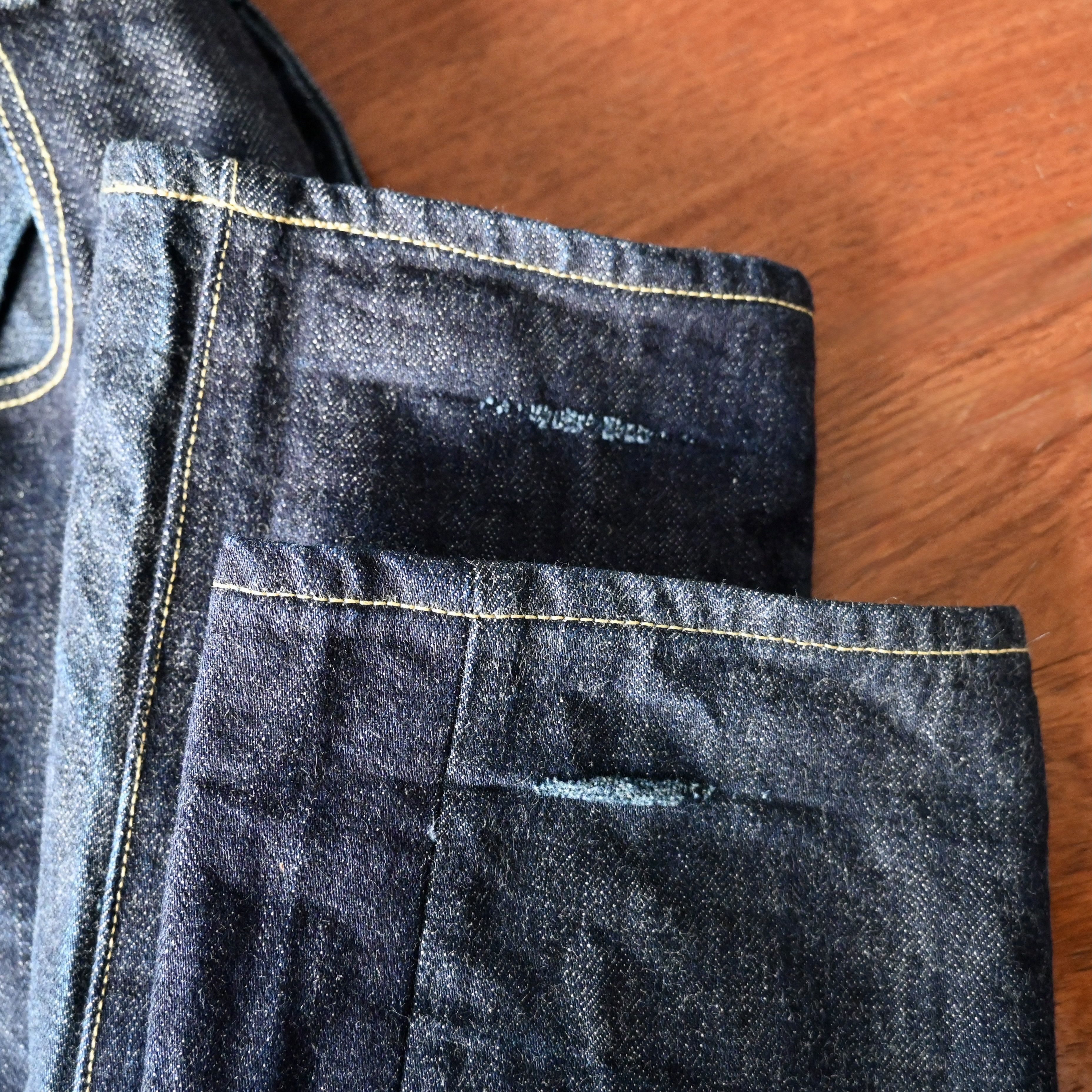 Kapital 2000s KAPITAL "MOTTAINAI DENIM" Jeans, made in Japan Size 29" - 20 Thumbnail