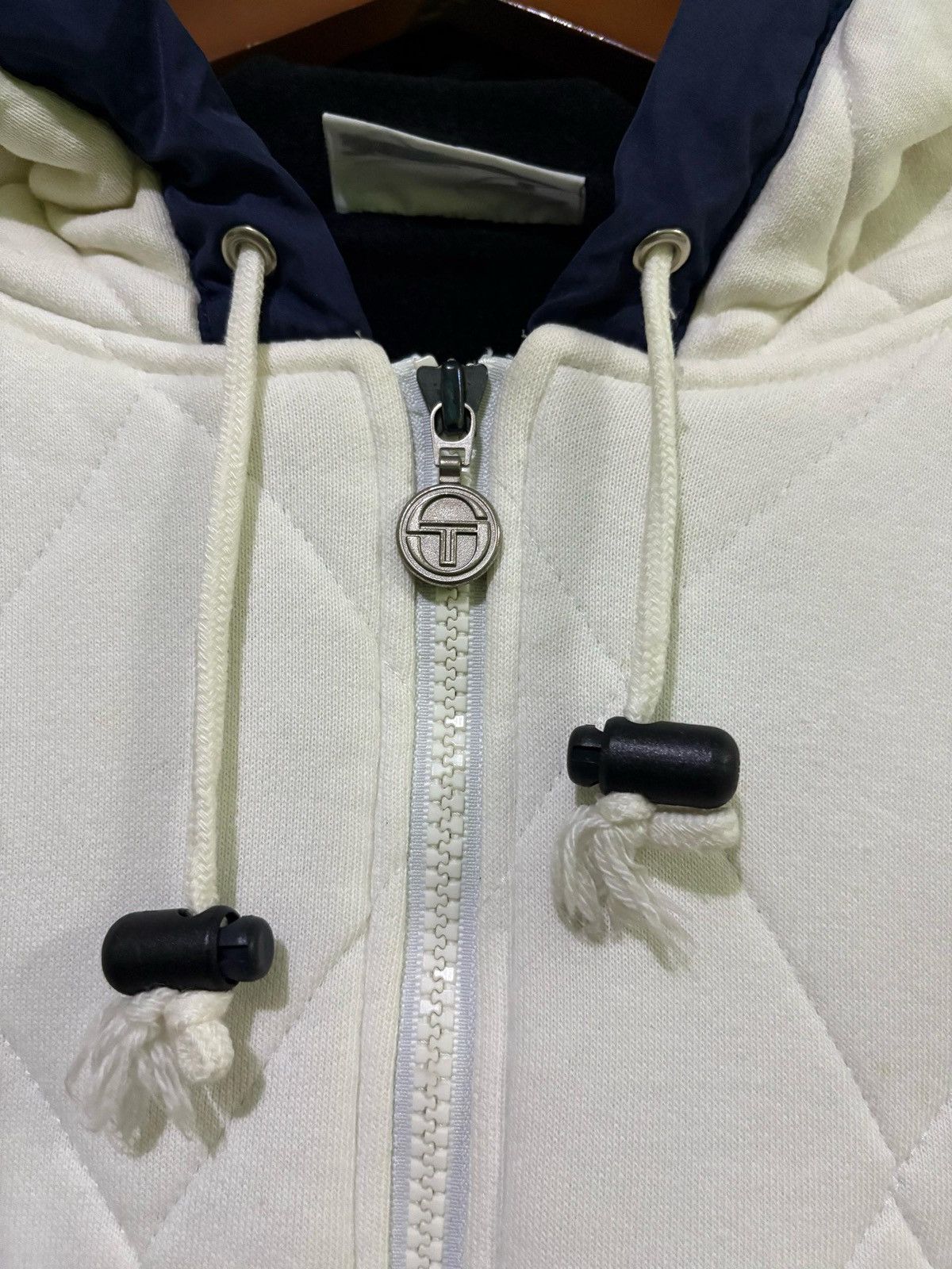 Sergio Tacchini Vintage Sergio Tacchini Quilted Jacket Embroidery Logo Size US M / EU 48-50 / 2 - 13 Thumbnail