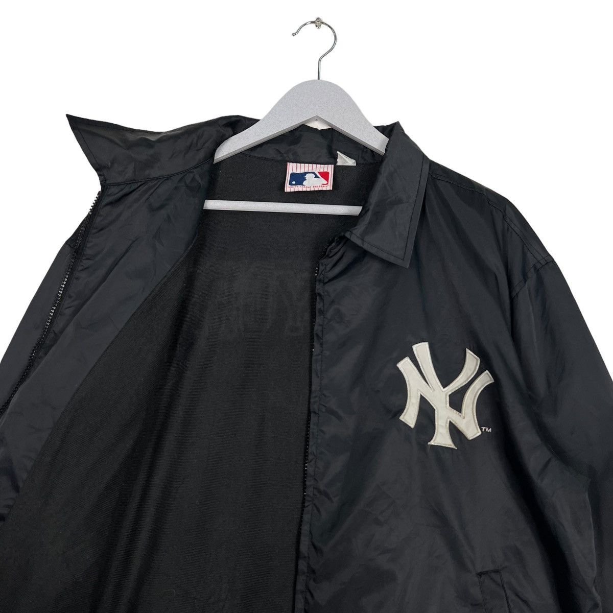 MLB 🔥 VINTAGE NEW YORK YANKEES MLB BOMBER JACKET Size US M / EU 48-50 / 2 - 10 Thumbnail