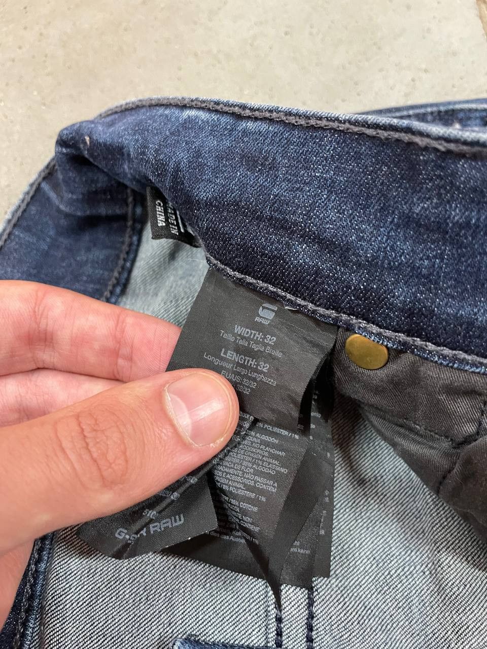 G-Star G Star Raw 3D Super Slim Jeans Biker Knee Size US 32 / EU 48 - 9 Thumbnail