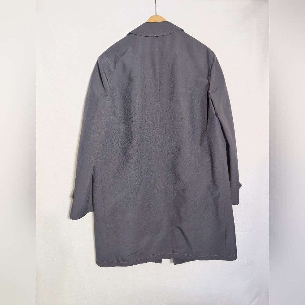 Vintage Vintage Gulec Silk Gabardine Rain Jacket sz XL Black w Maro Size US XL / EU 56 / 4 - 6 Thumbnail